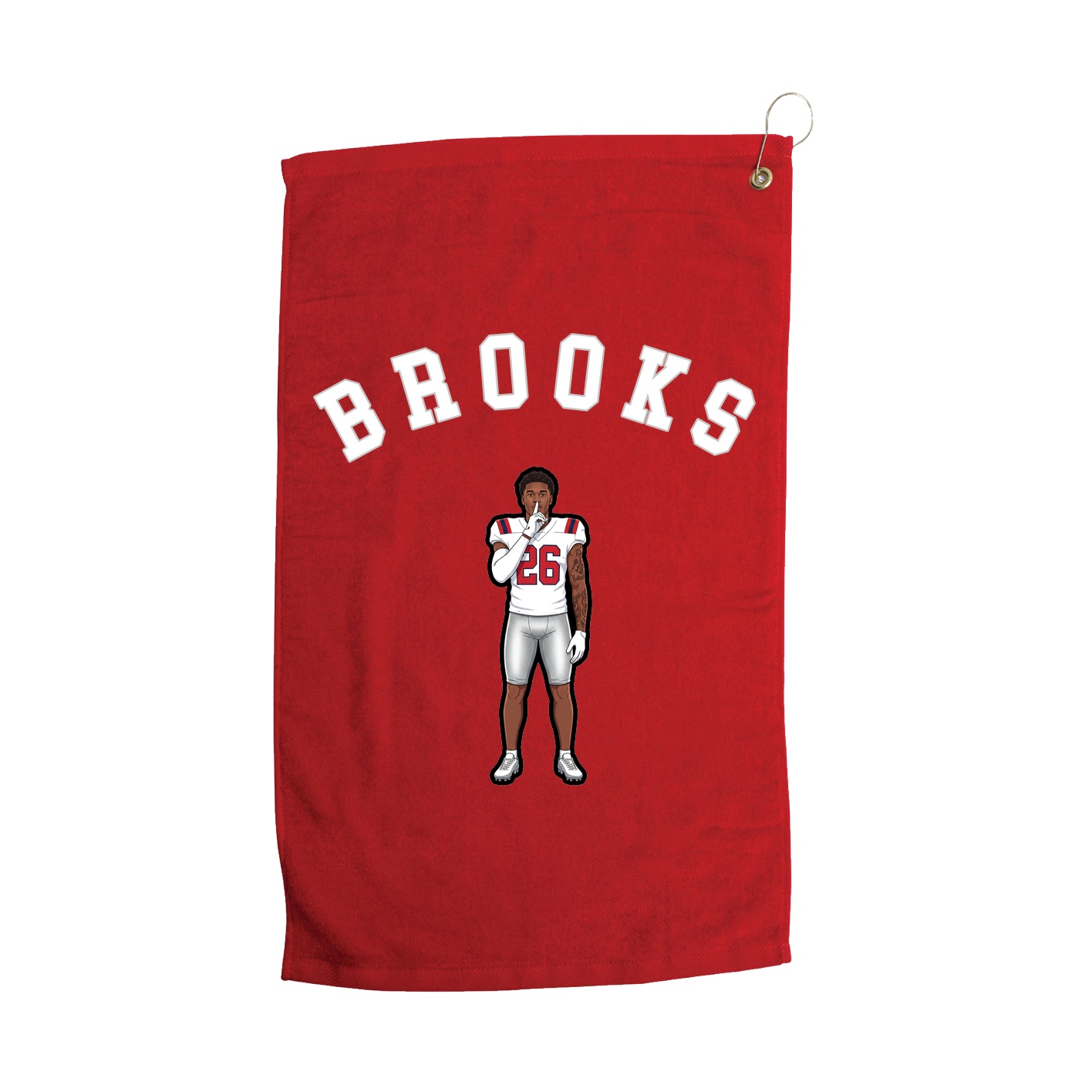 Golf Towel — Shirsey Arch in Red