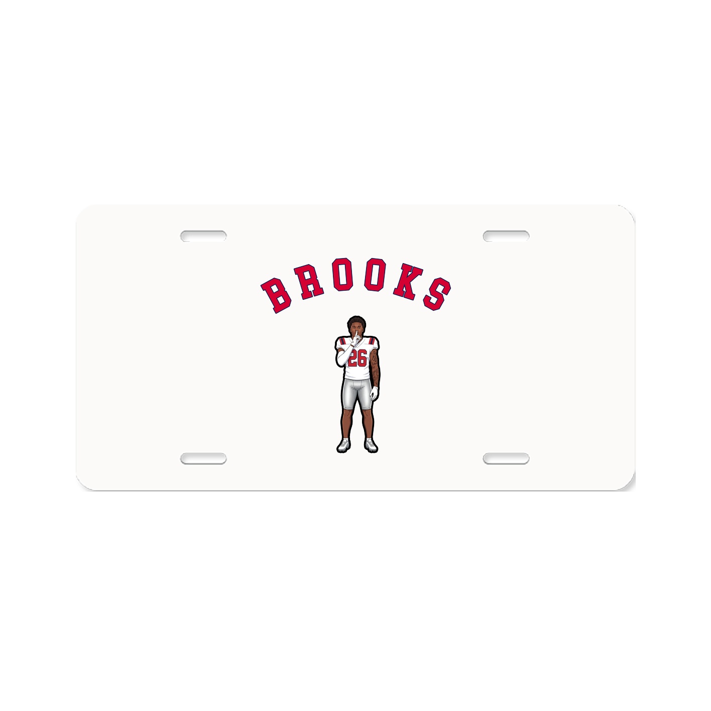 License Plate — Shirsey Arch in Classic