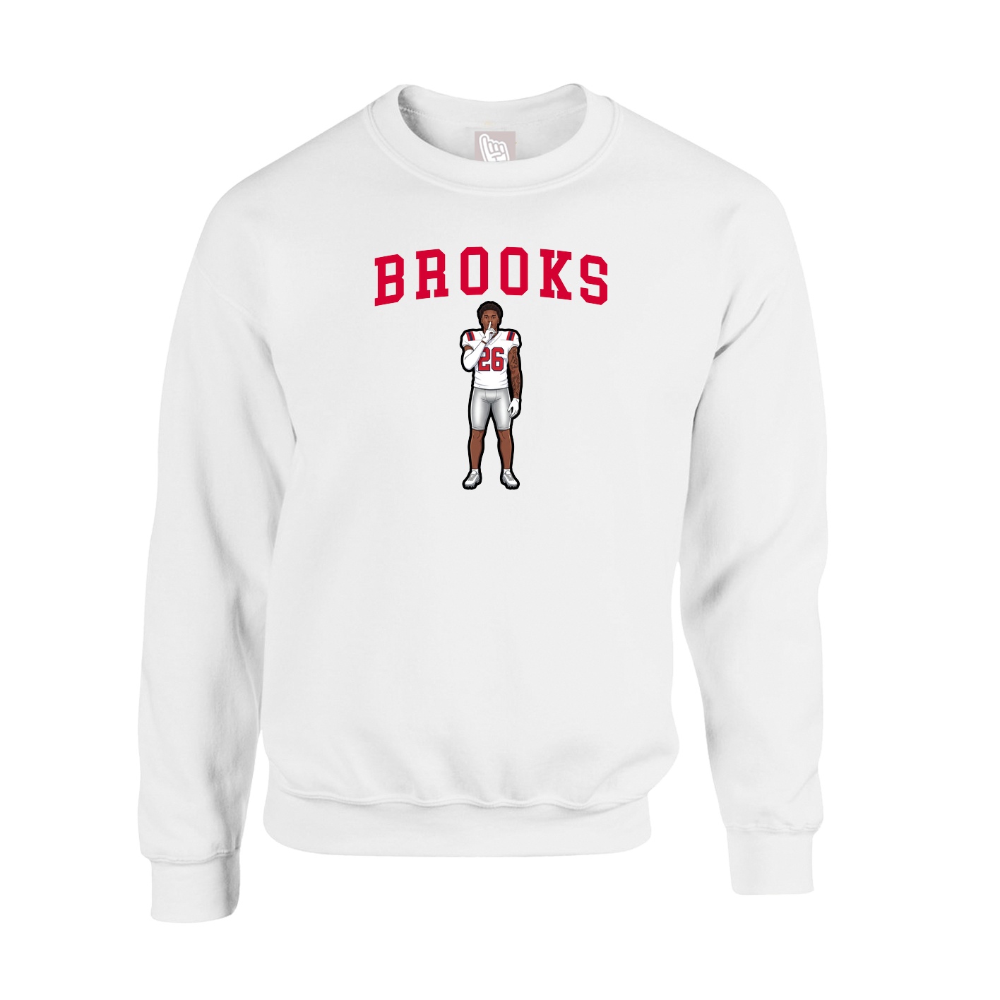 Fleece Crew — Shirsey in White