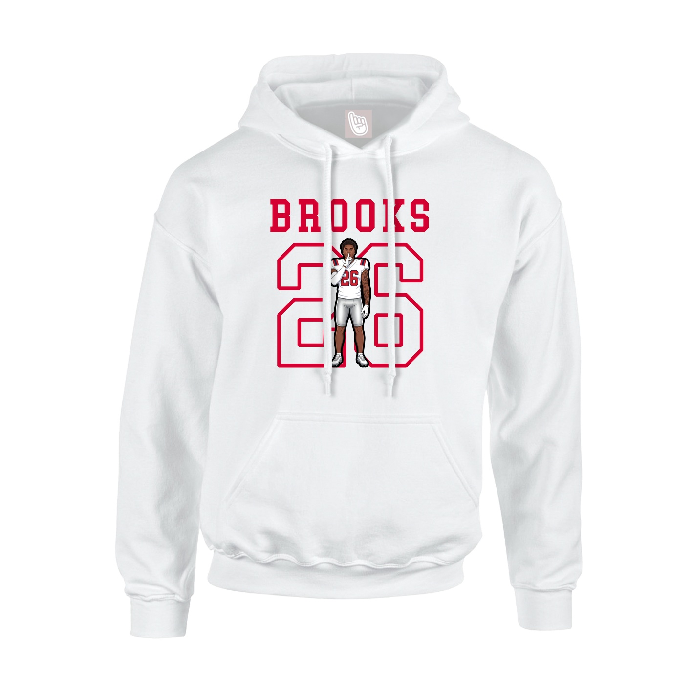 Youth Hoodie — Shirsey in White
