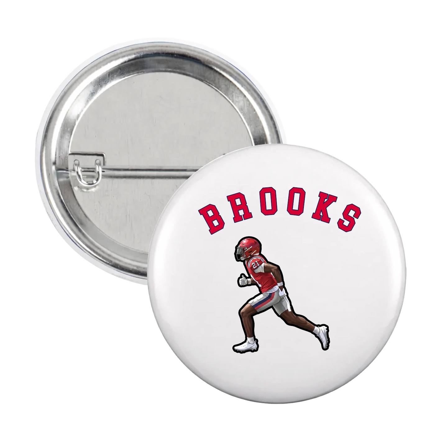 Game Day Button — Shirsey Arch in White