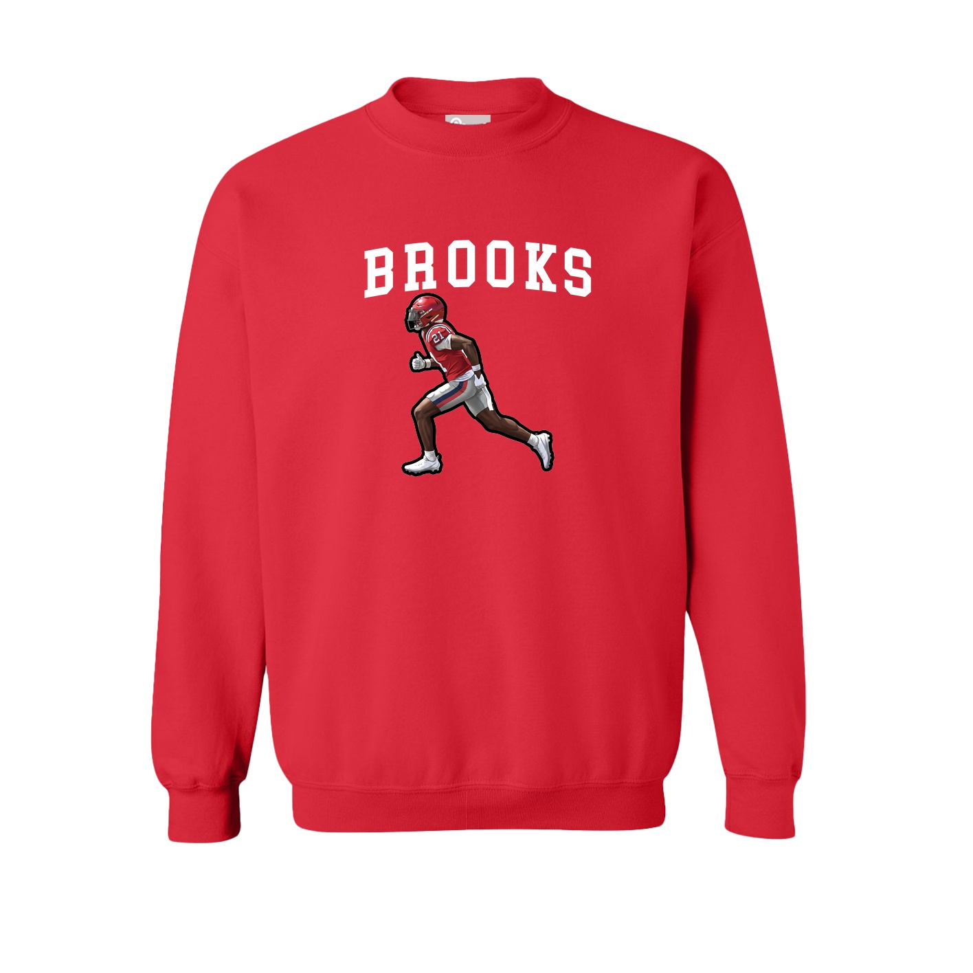 Fleece Crew — Shirsey in Red
