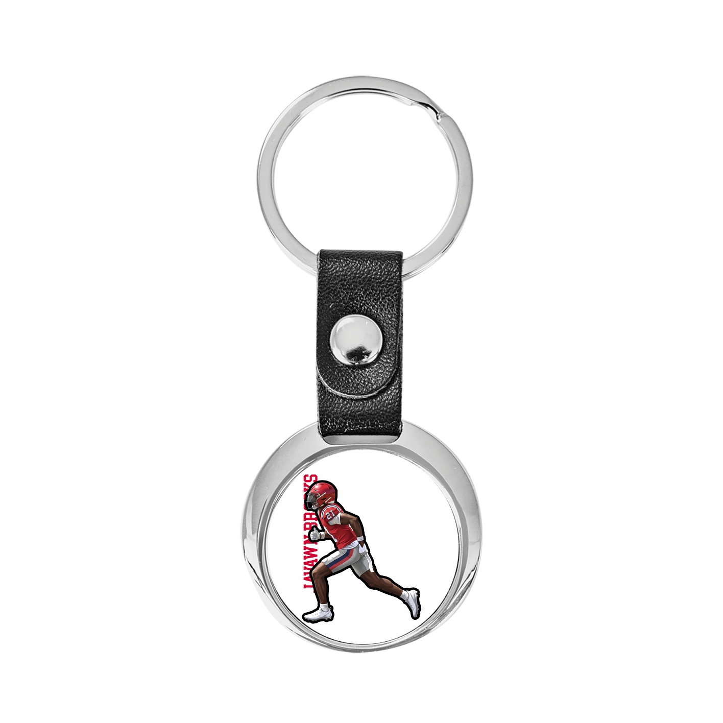Key Chain — Name Vertical in Classic
