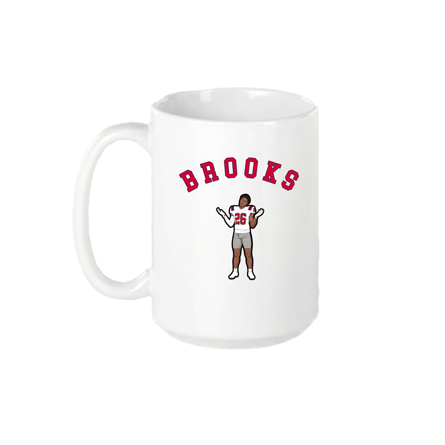 15oz Coffee Mug — Shirsey Arch in White