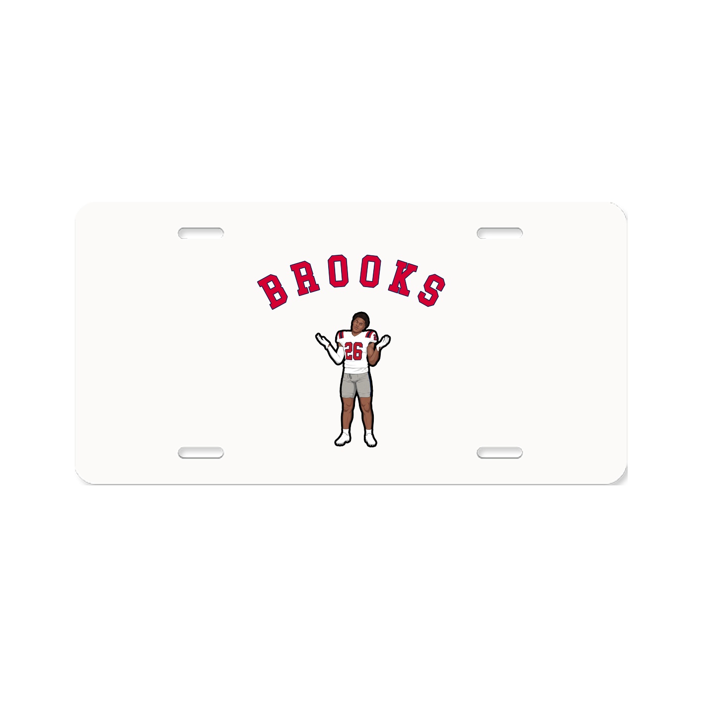 License Plate — Shirsey Arch in Classic