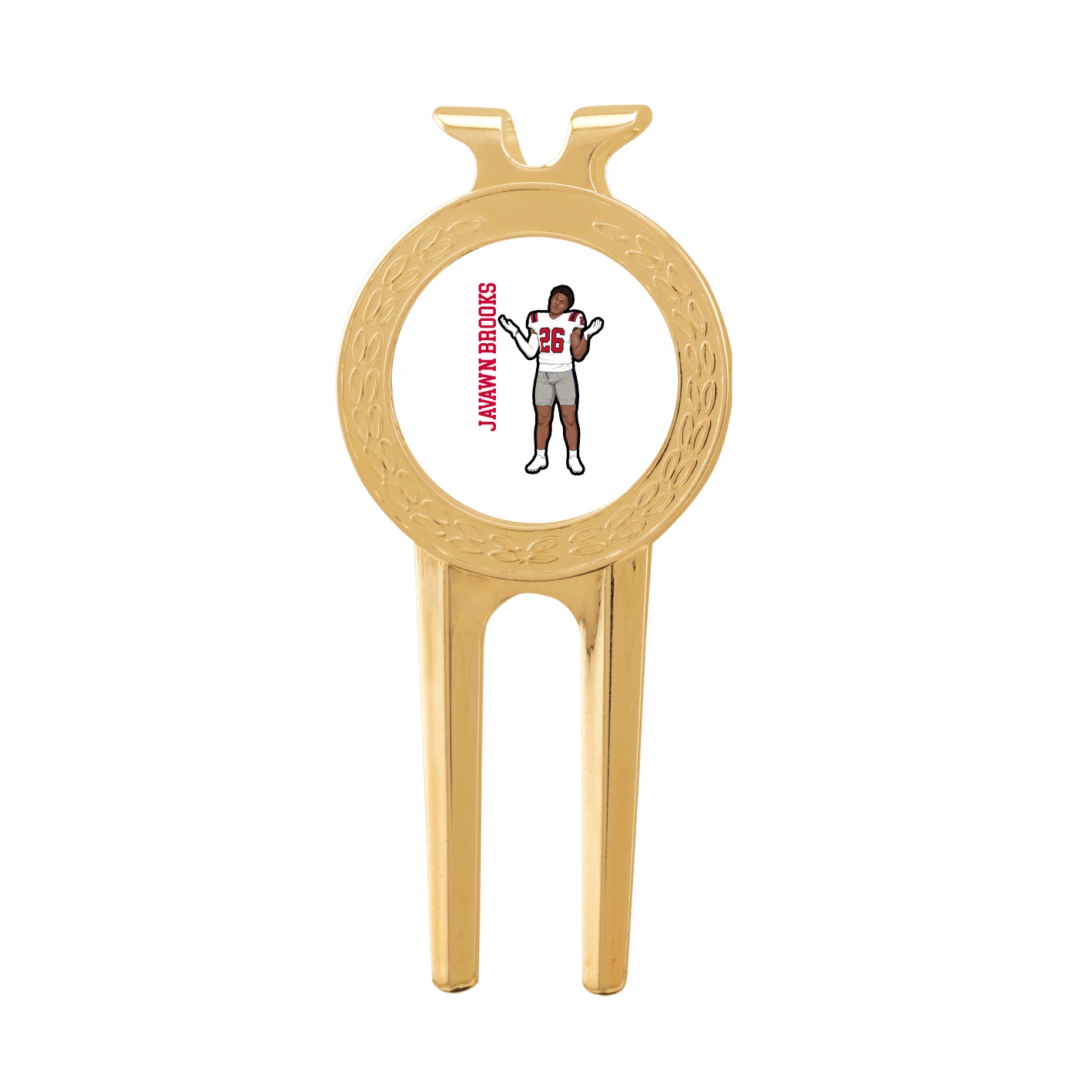 Divot Tool with Ball Marker — Name Vertical in Classic