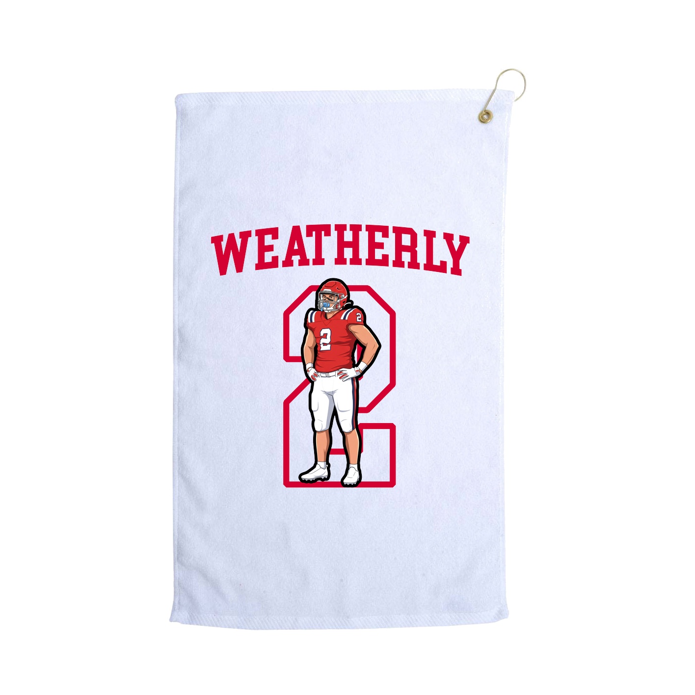 Golf Towel — Shirsey in White