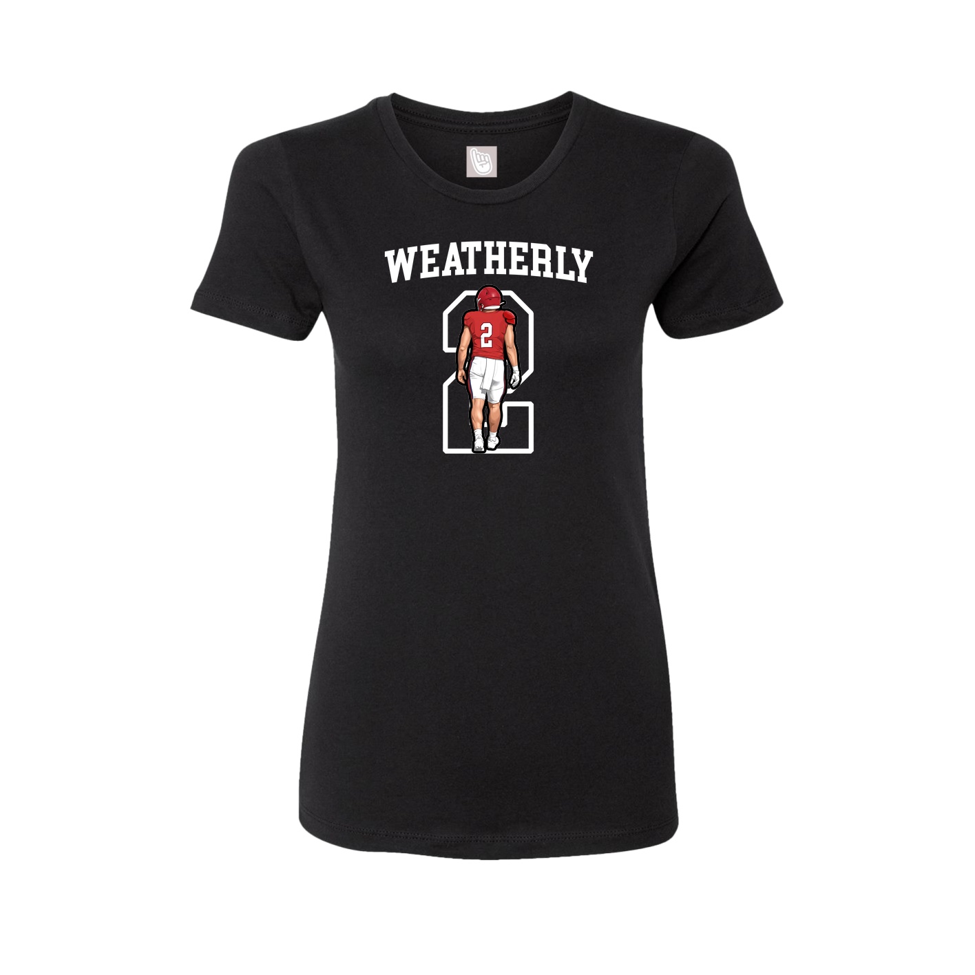 Fitted Women's Tee — Shirsey in Black