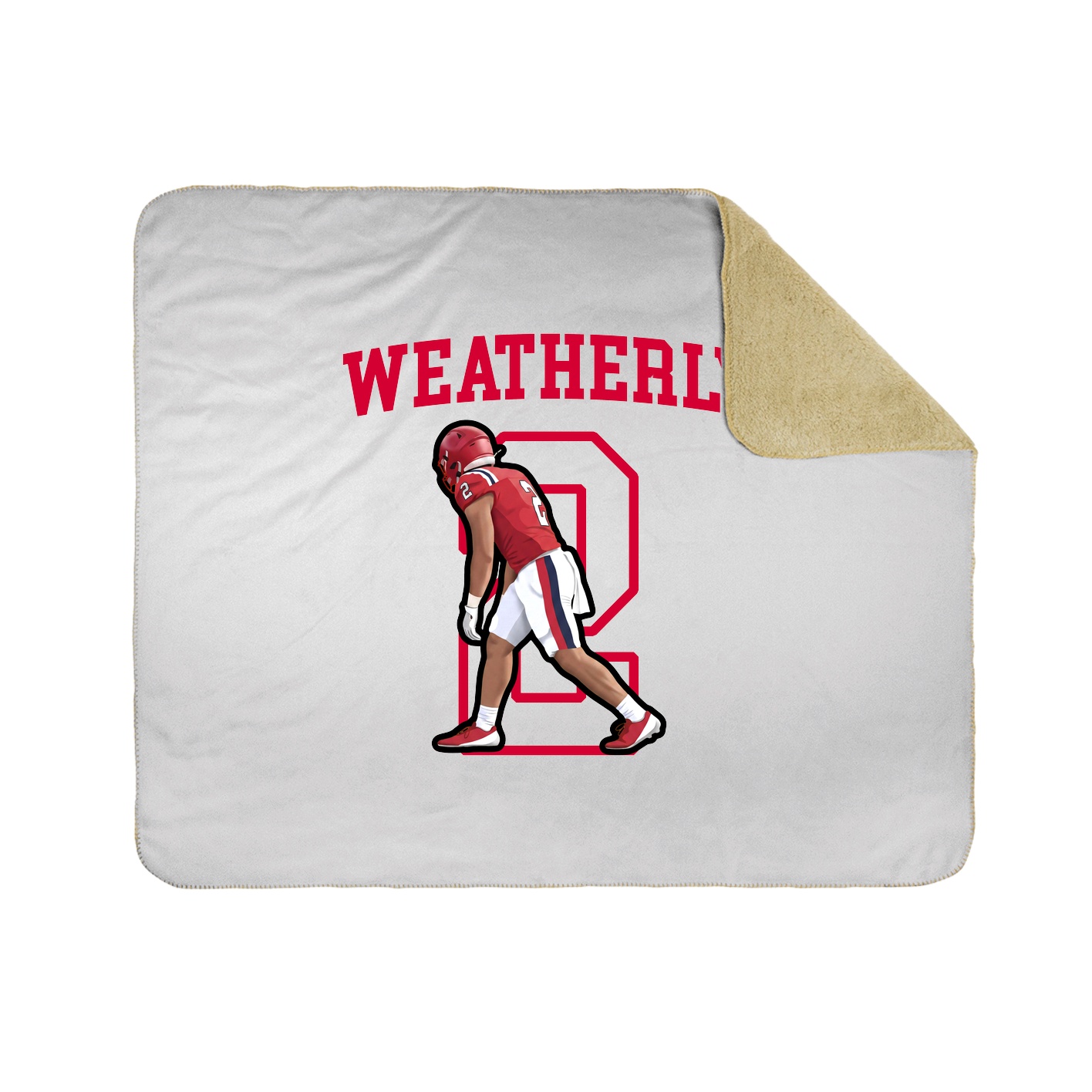50x60 Sherpa Lined Throw Blanket