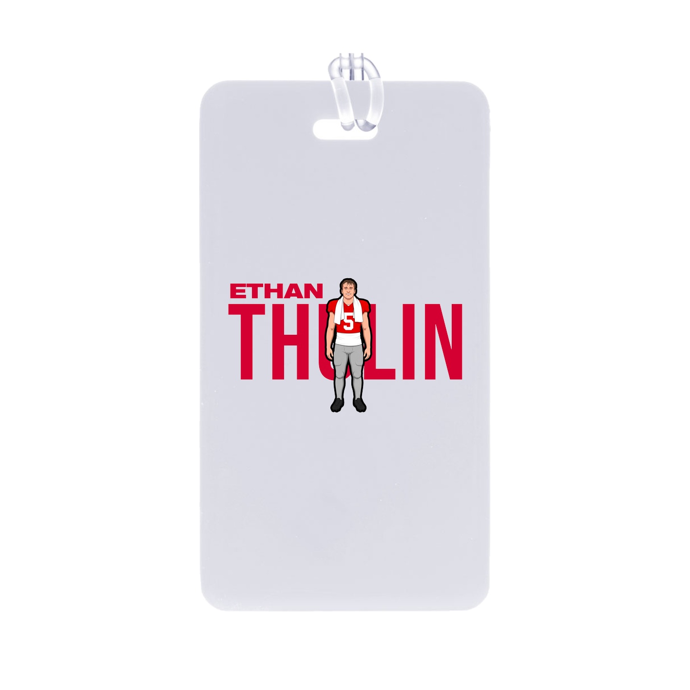 Bag Tag — Player Name in Classic