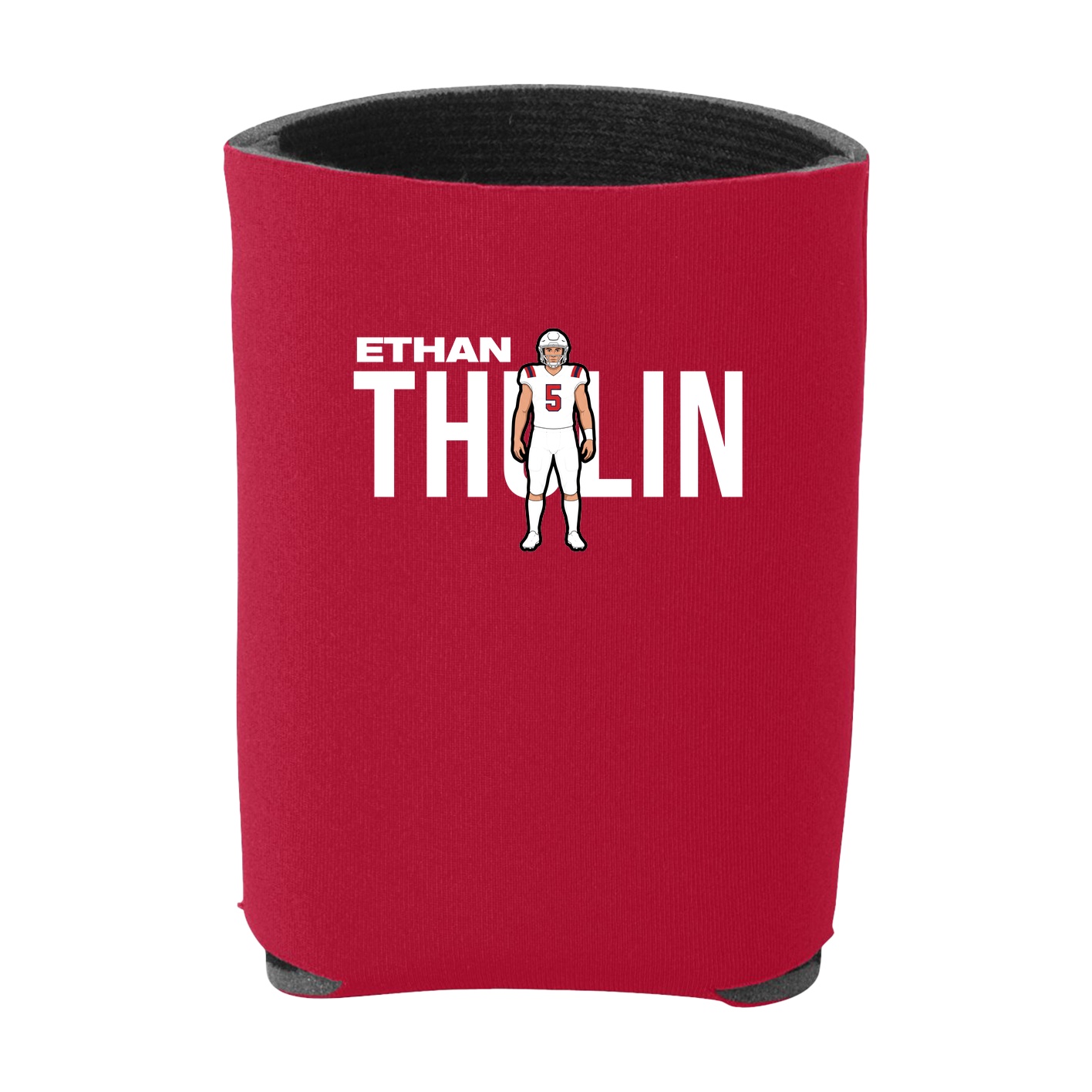 Can Holder — Player Name in Red