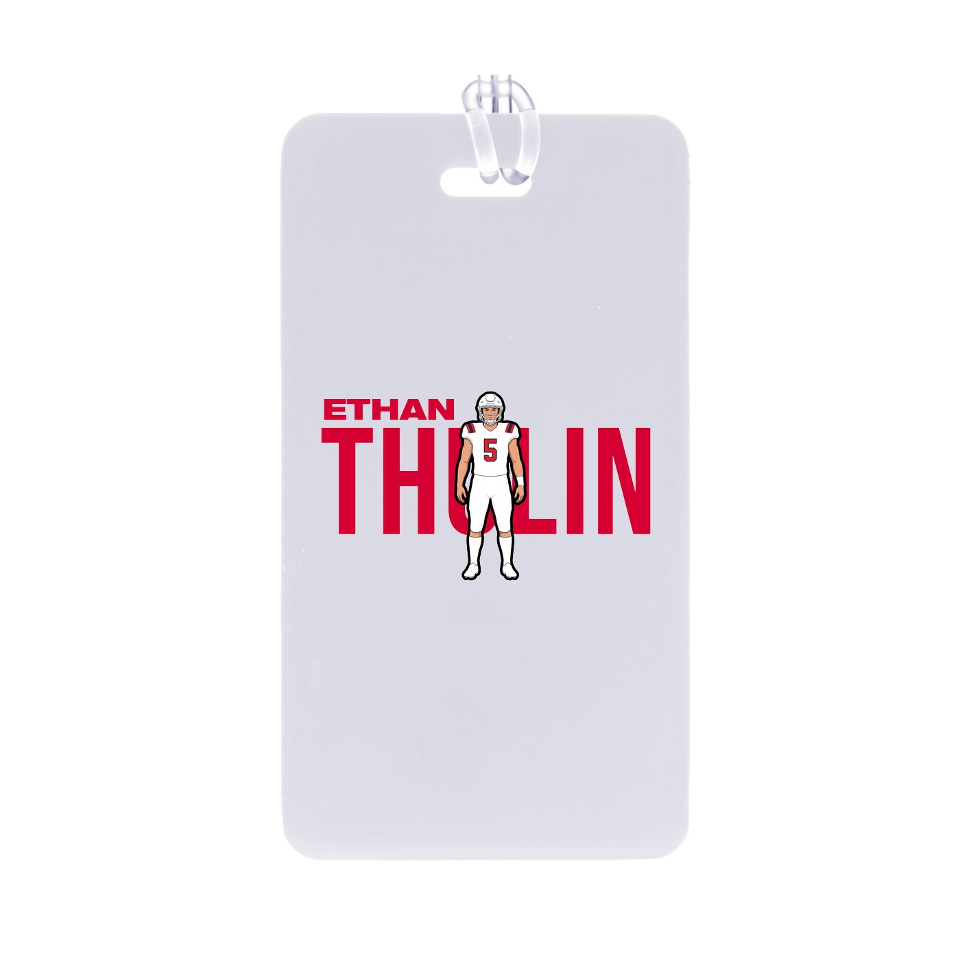 Bag Tag — Player Name in Classic