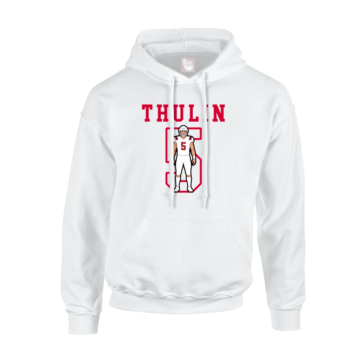 Youth Hoodie — Shirsey in White