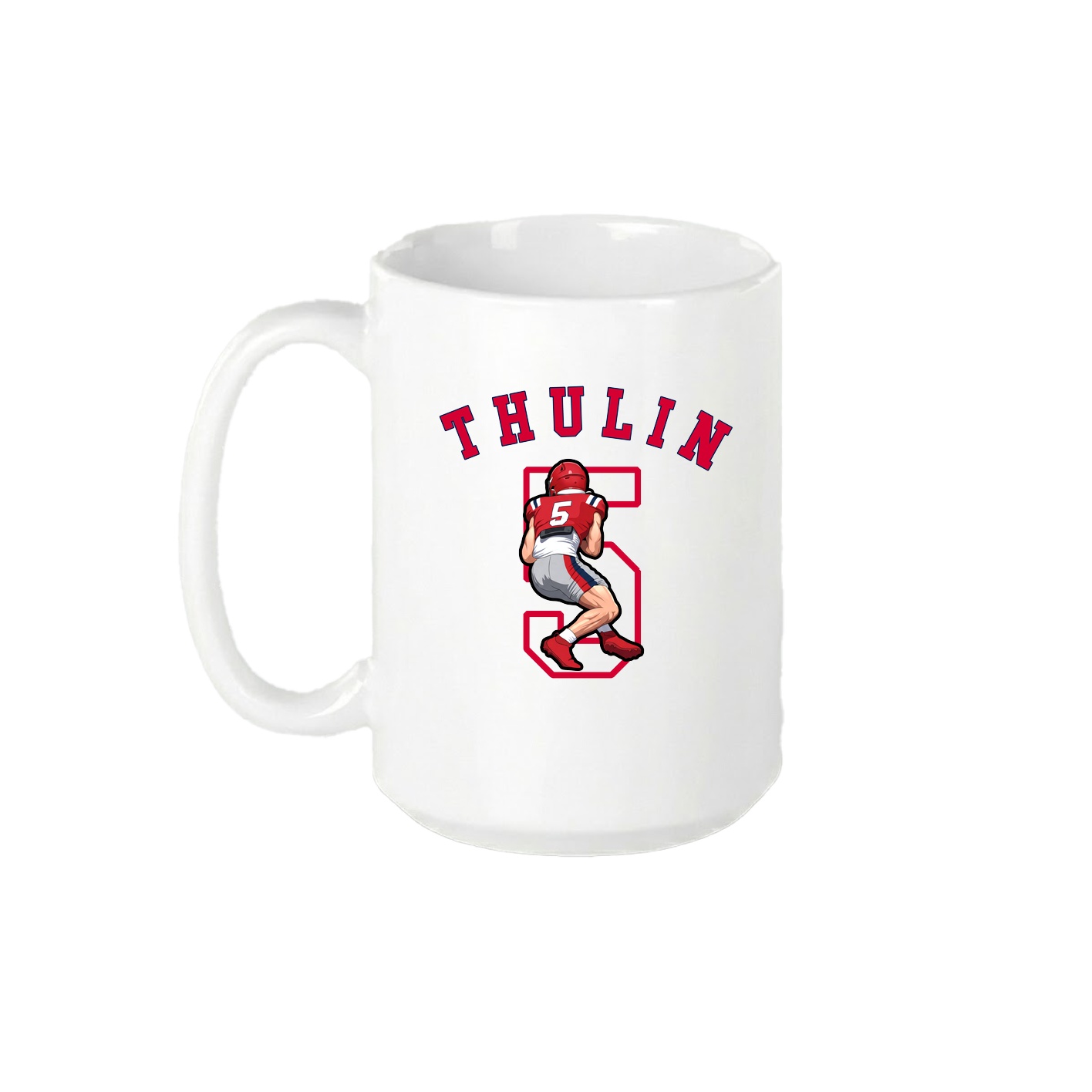 15oz Coffee Mug — Shirsey Arch in White