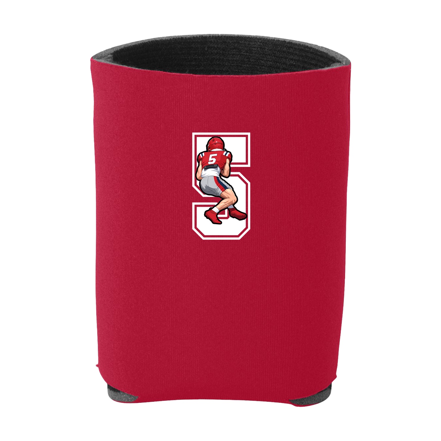 Can Holder — Number in Red