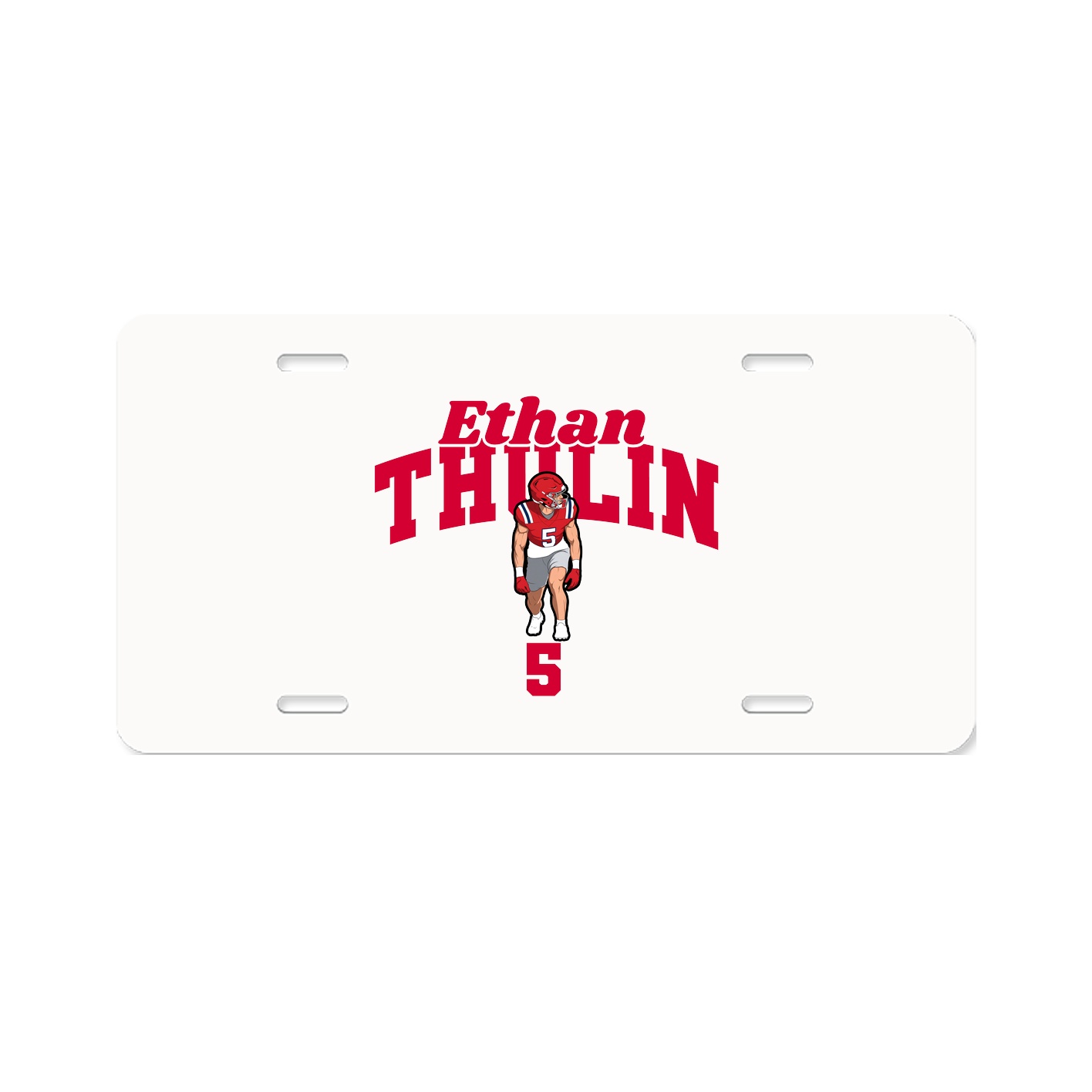 License Plate — Signature Arch in Classic
