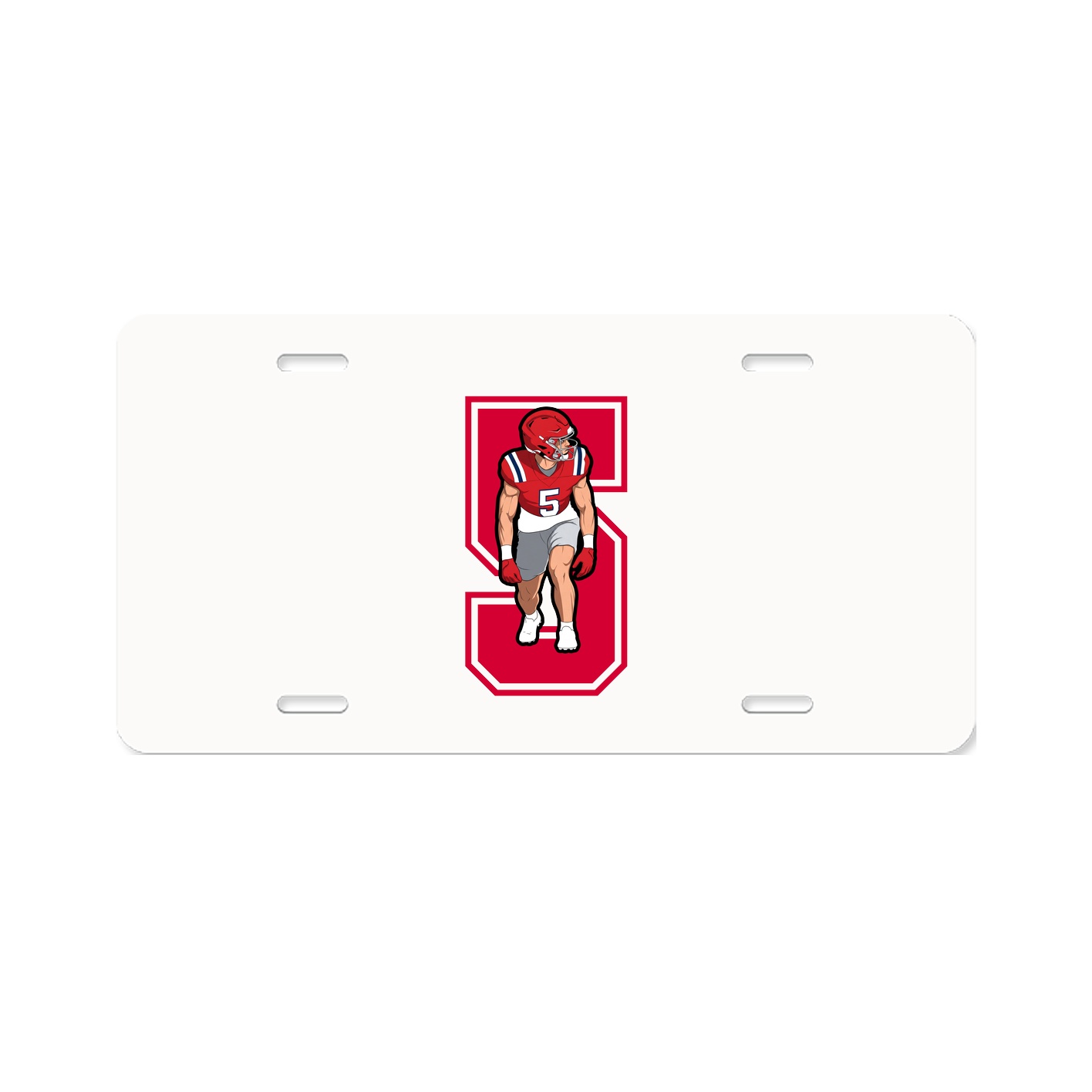 License Plate — Number in Classic