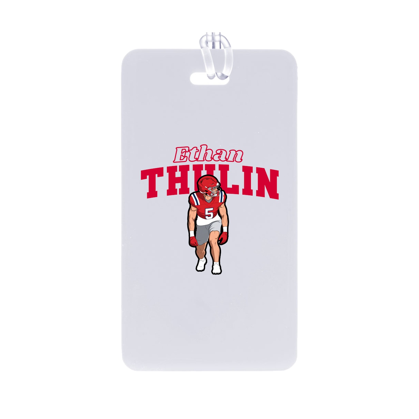 Bag Tag — Name Arch in Classic