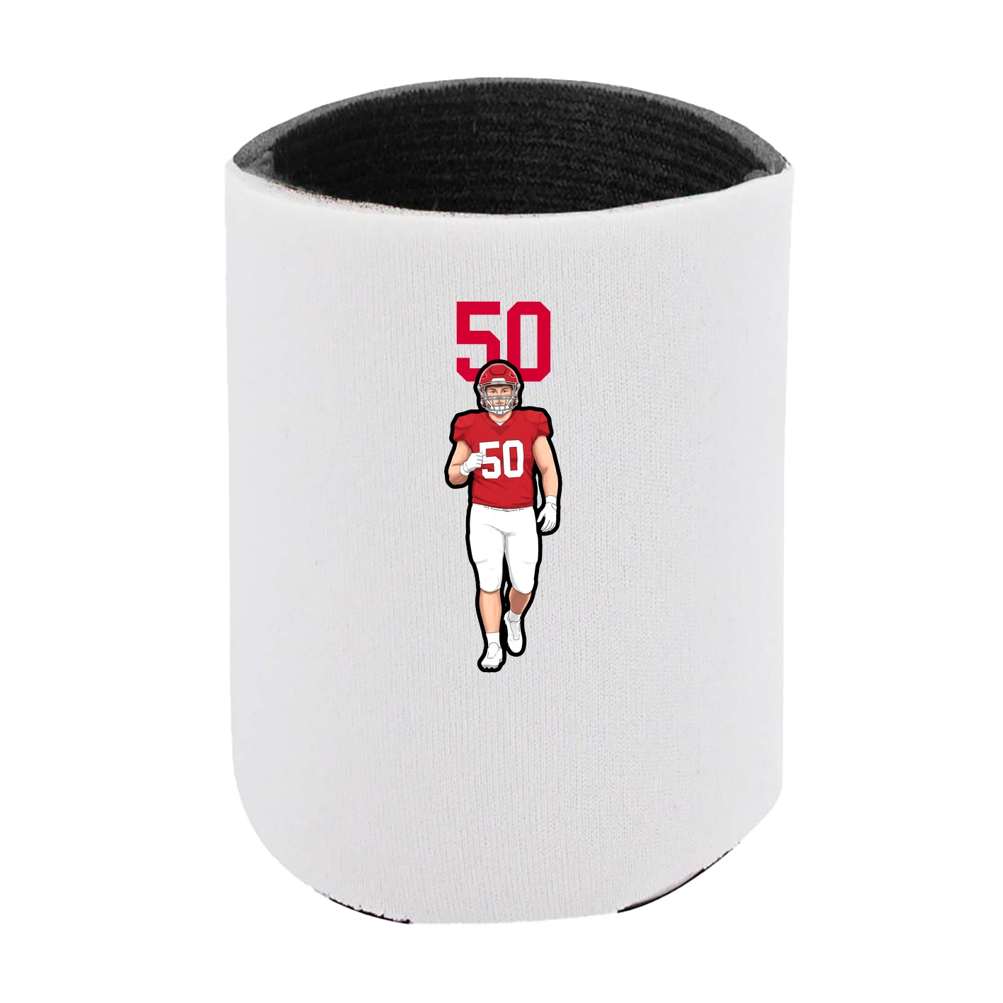 Can Holder — Number Top in White