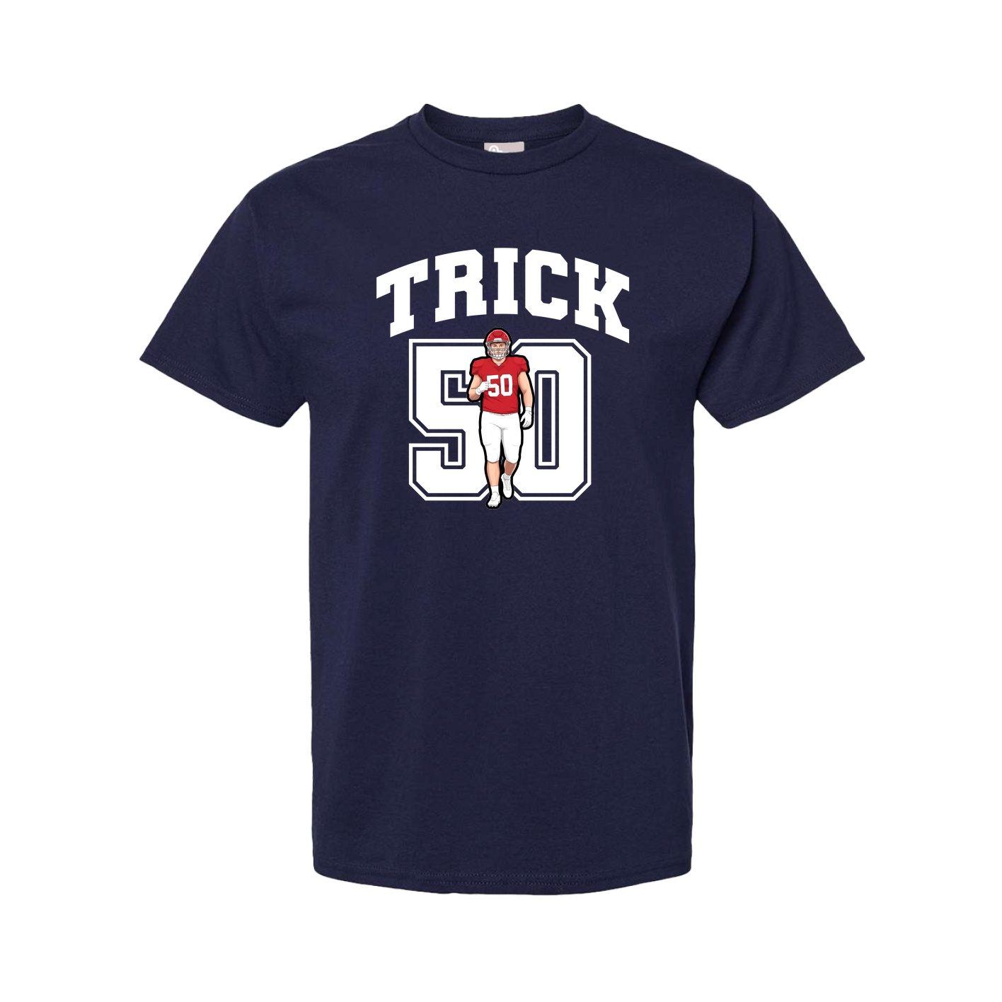 Tee — Number in Navy