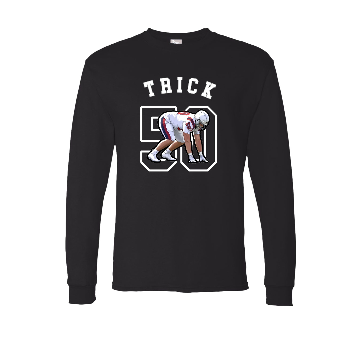 Long Sleeve Tee — Shirsey Arch in Black