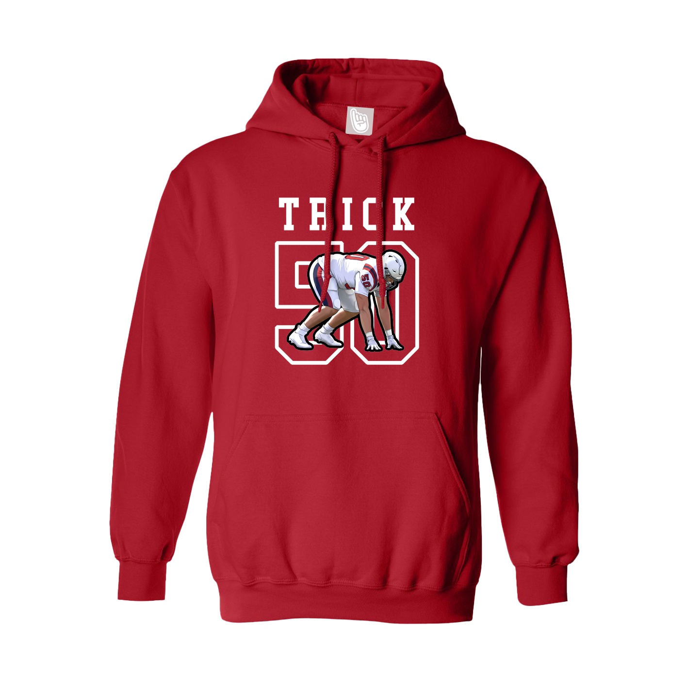 Hoodie — Shirsey in Red