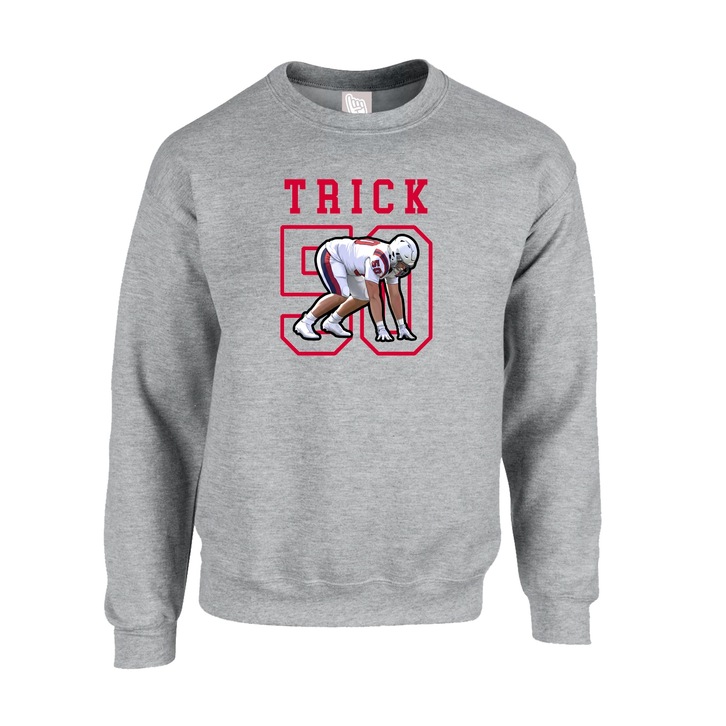 Fleece Crew — Shirsey in Grey
