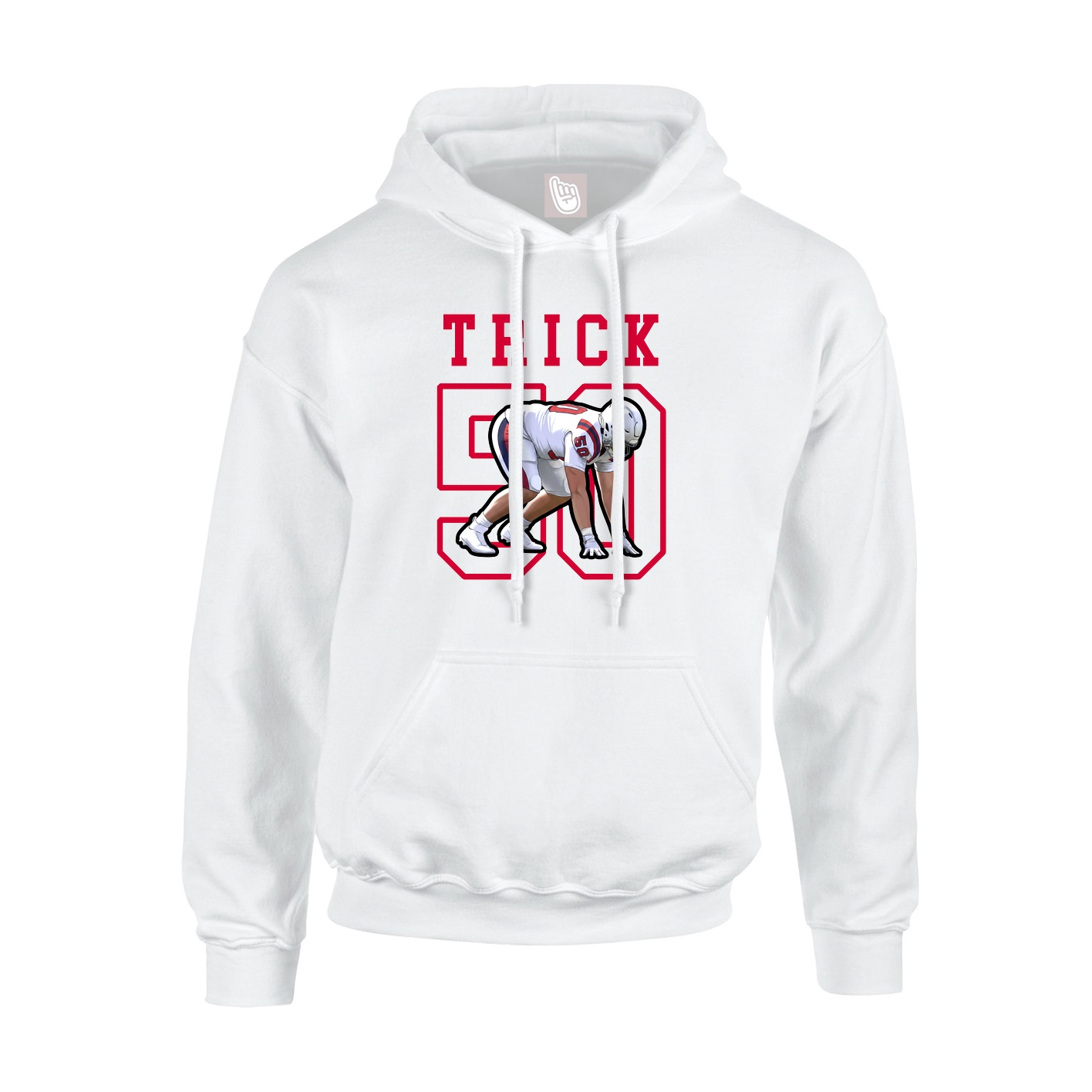 Youth Hoodie — Shirsey in White
