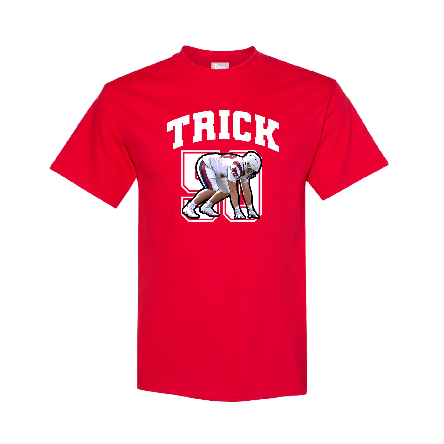 Tee — Number in Red
