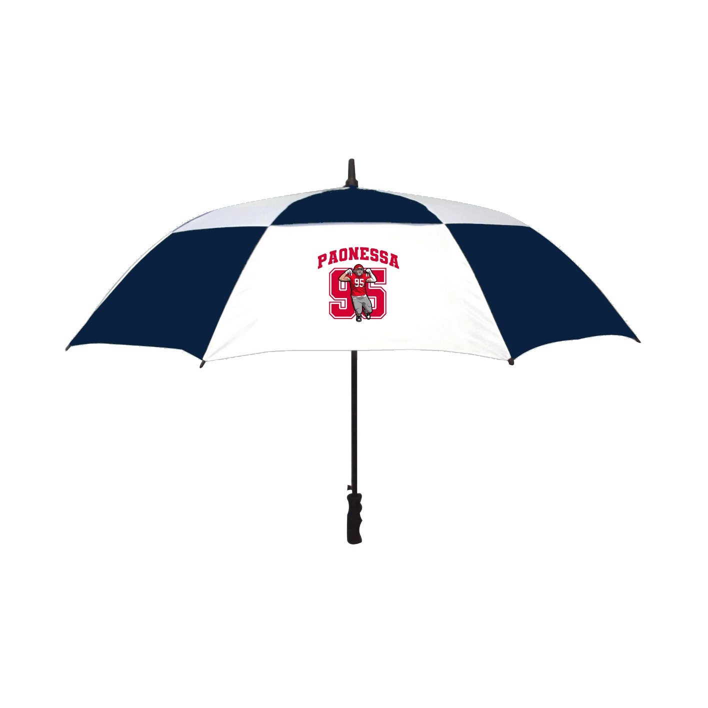 Golf Umbrella — Number in Navy