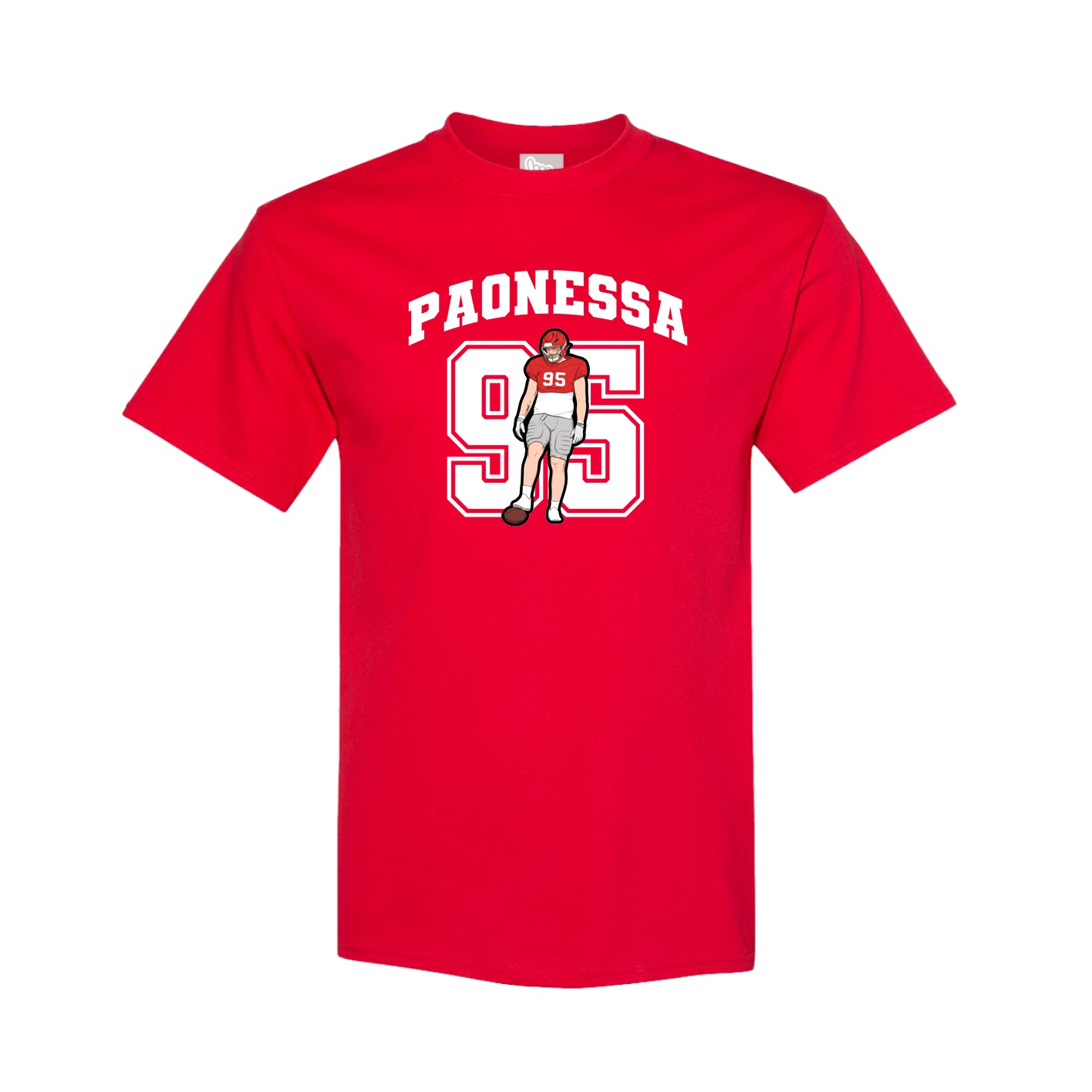 Tee — Number in Red