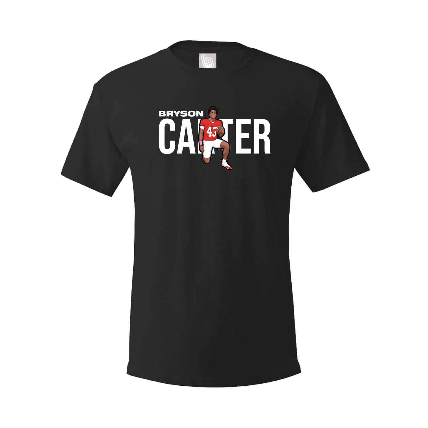 Youth Tee — Player Name in Black