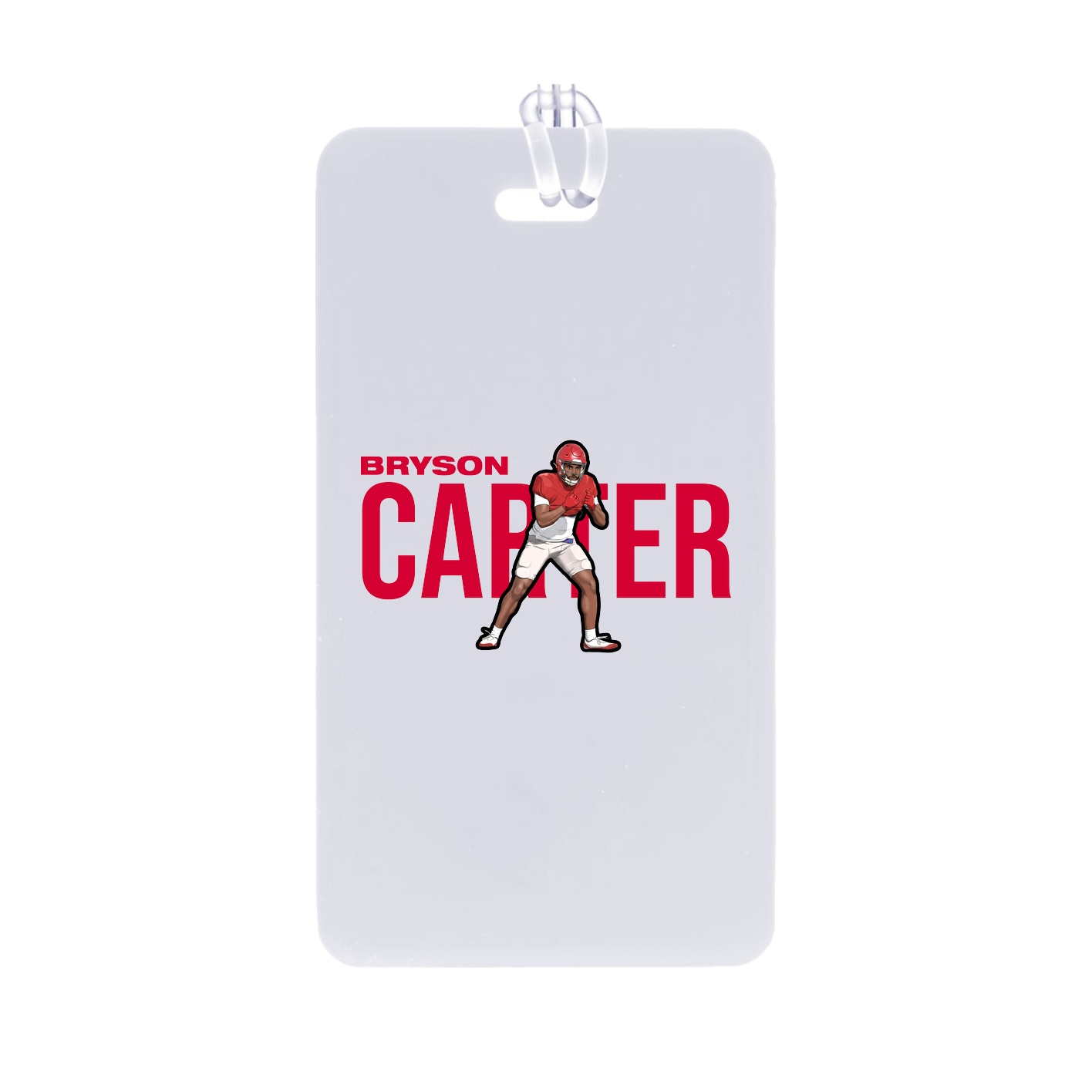 Bag Tag — Player Name in Classic