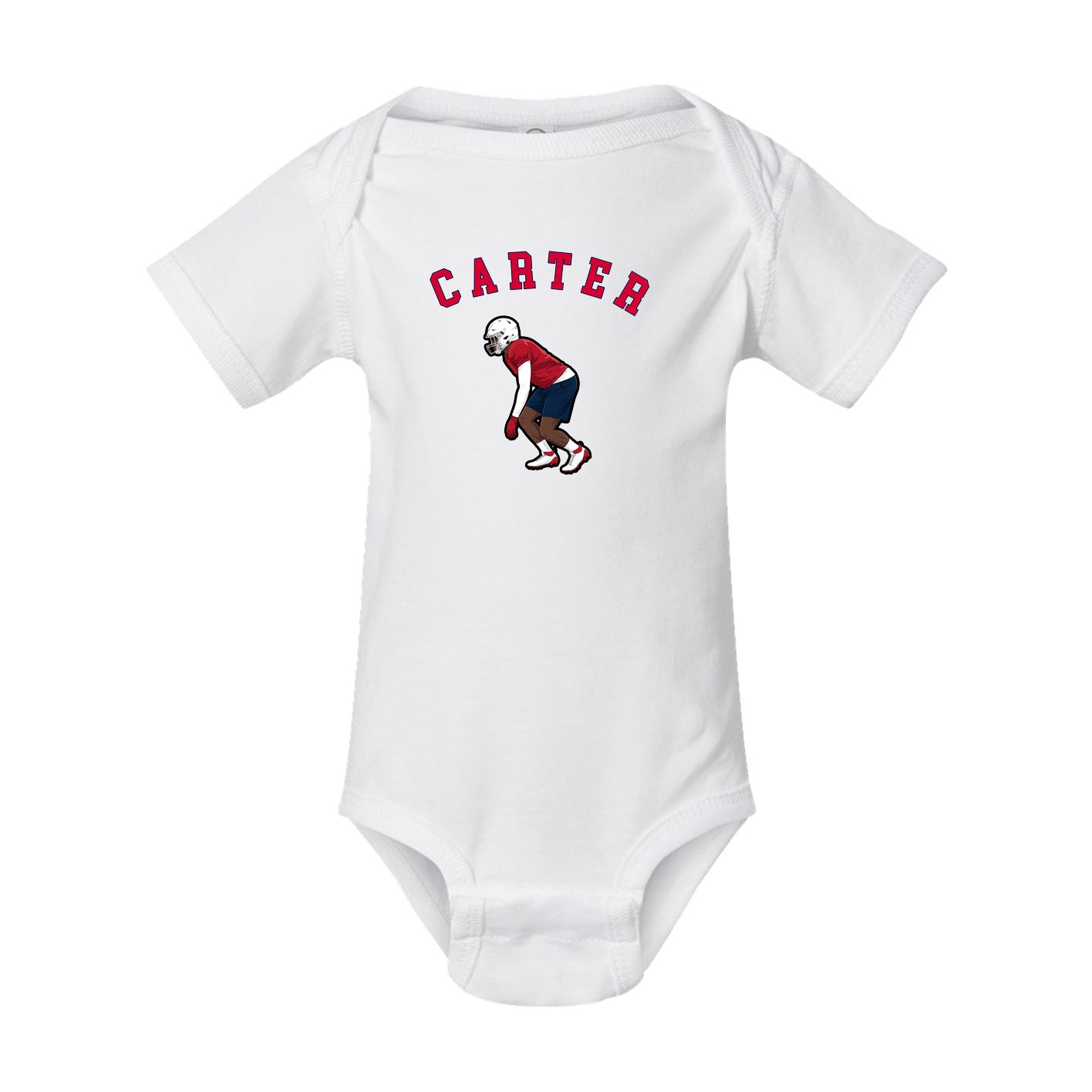 Baby Onesie — Shirsey Arch in White