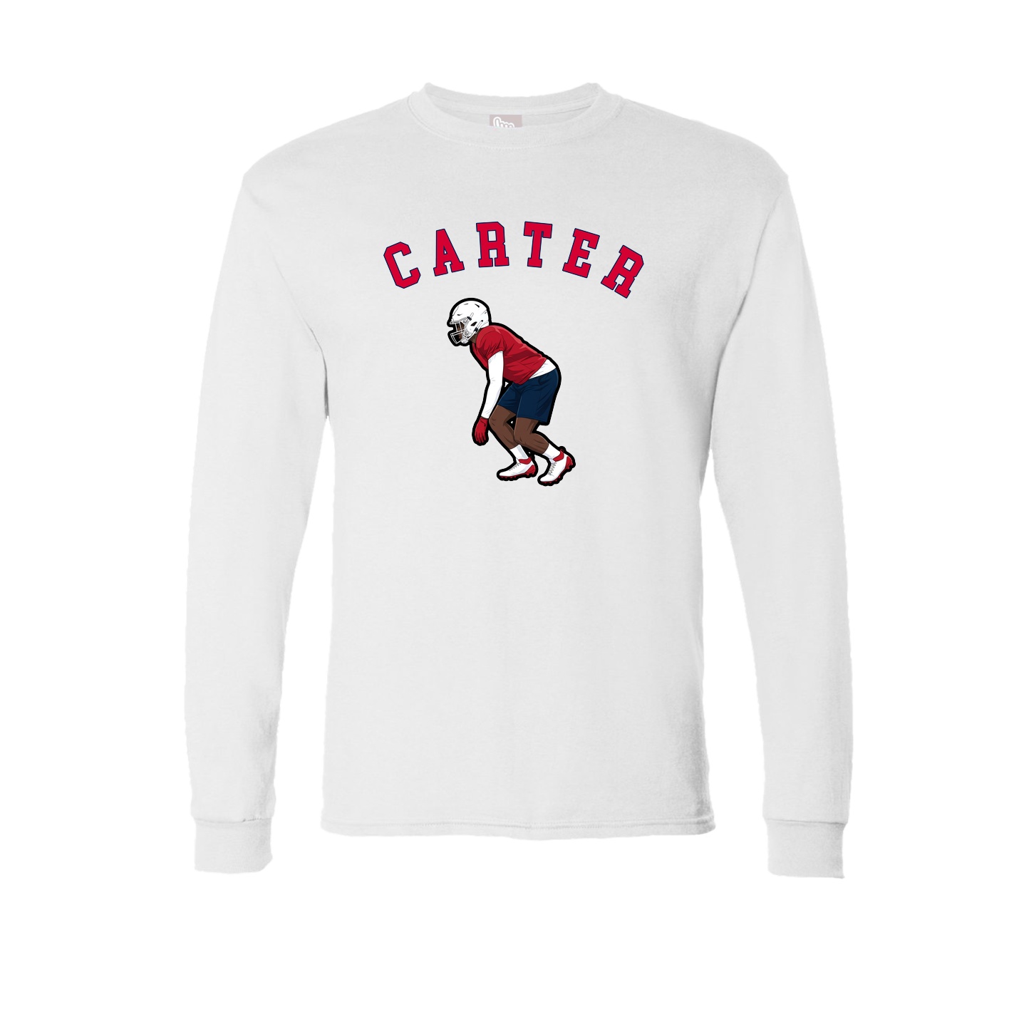 Long Sleeve Tee — Shirsey Arch in White