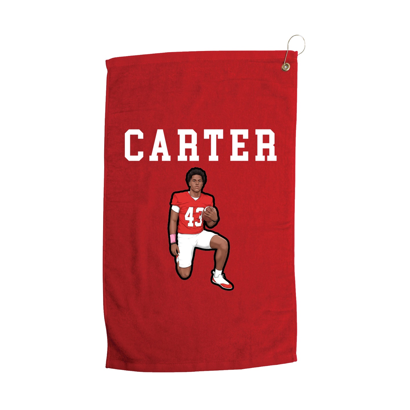 Golf Towel — Shirsey in Red