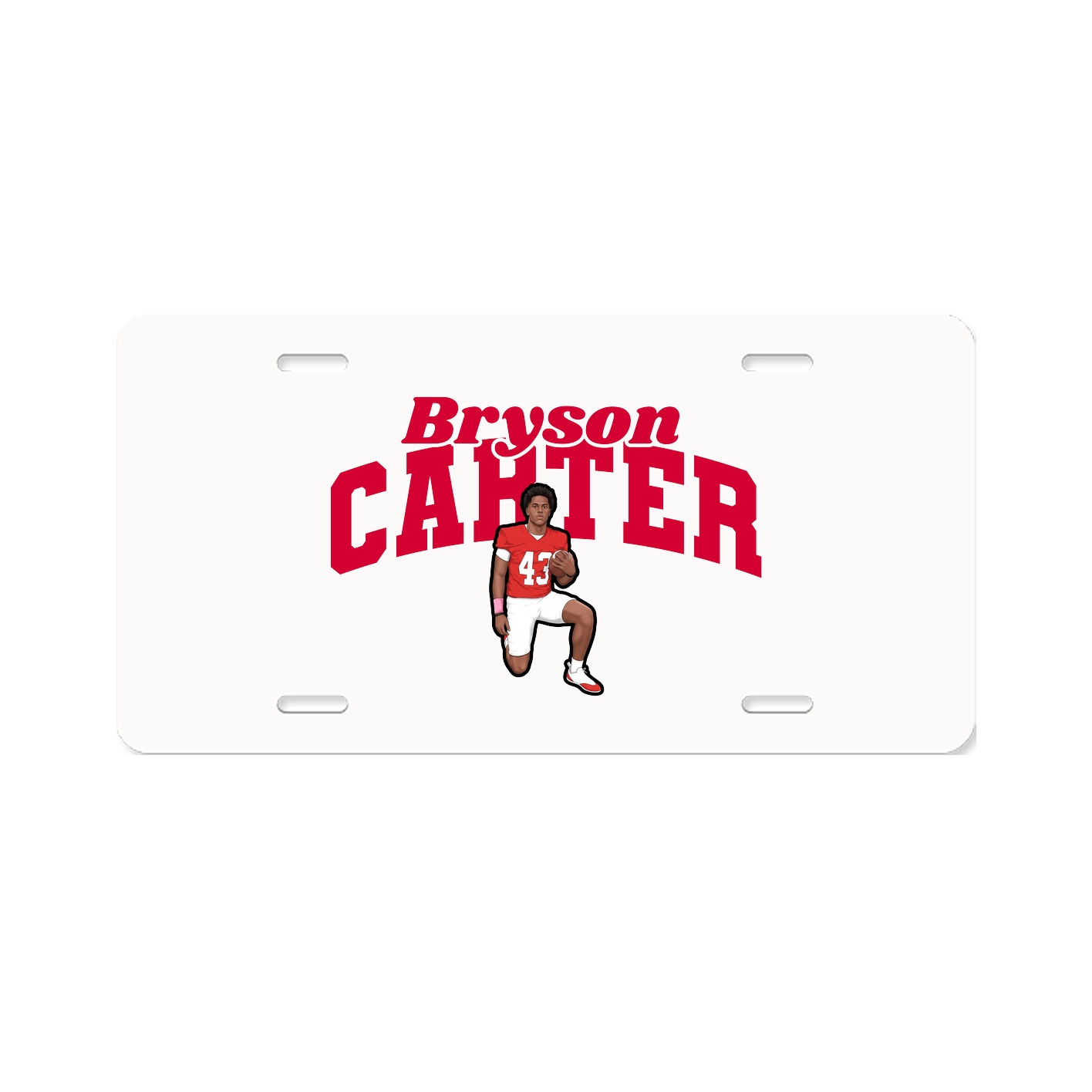License Plate — Signature Arch in Classic