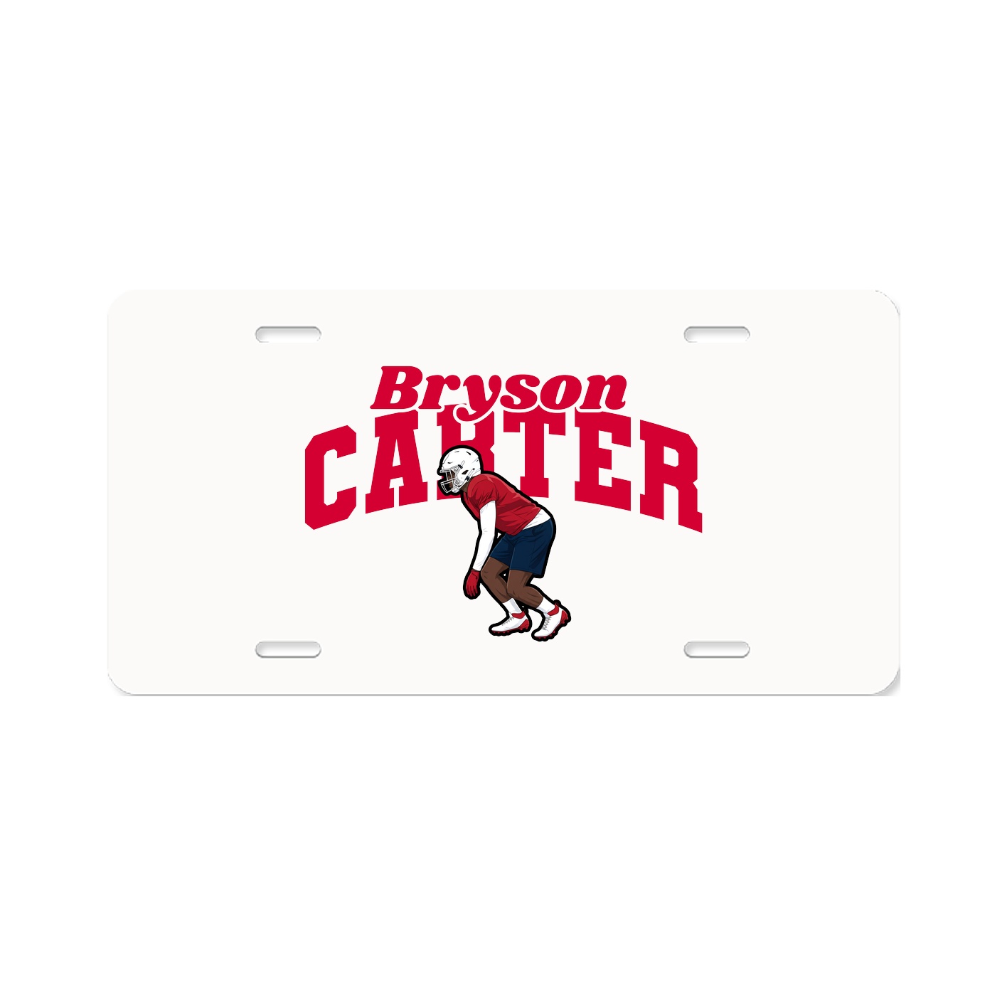 License Plate — Signature Arch in Classic