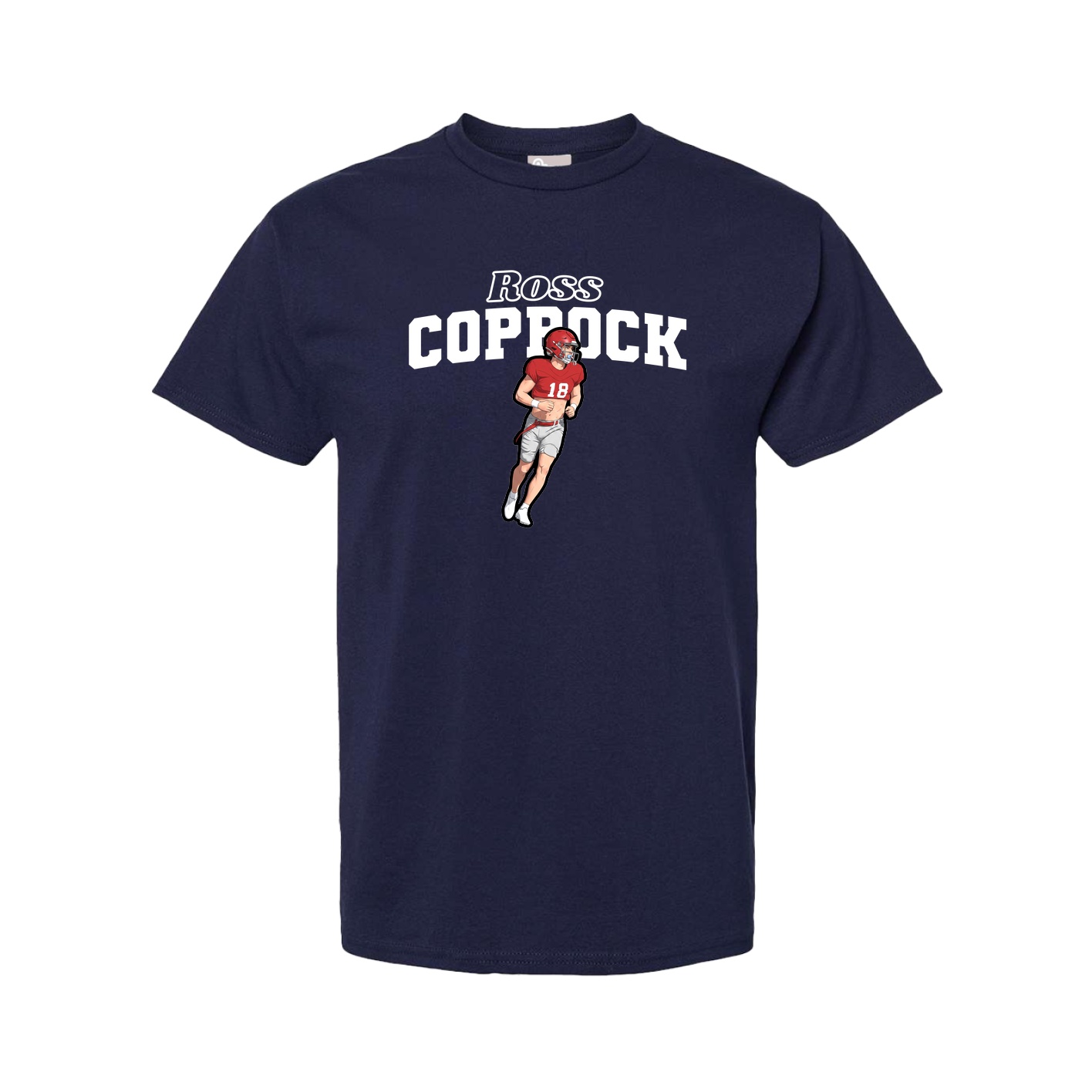 Tee — Name Arch in Navy