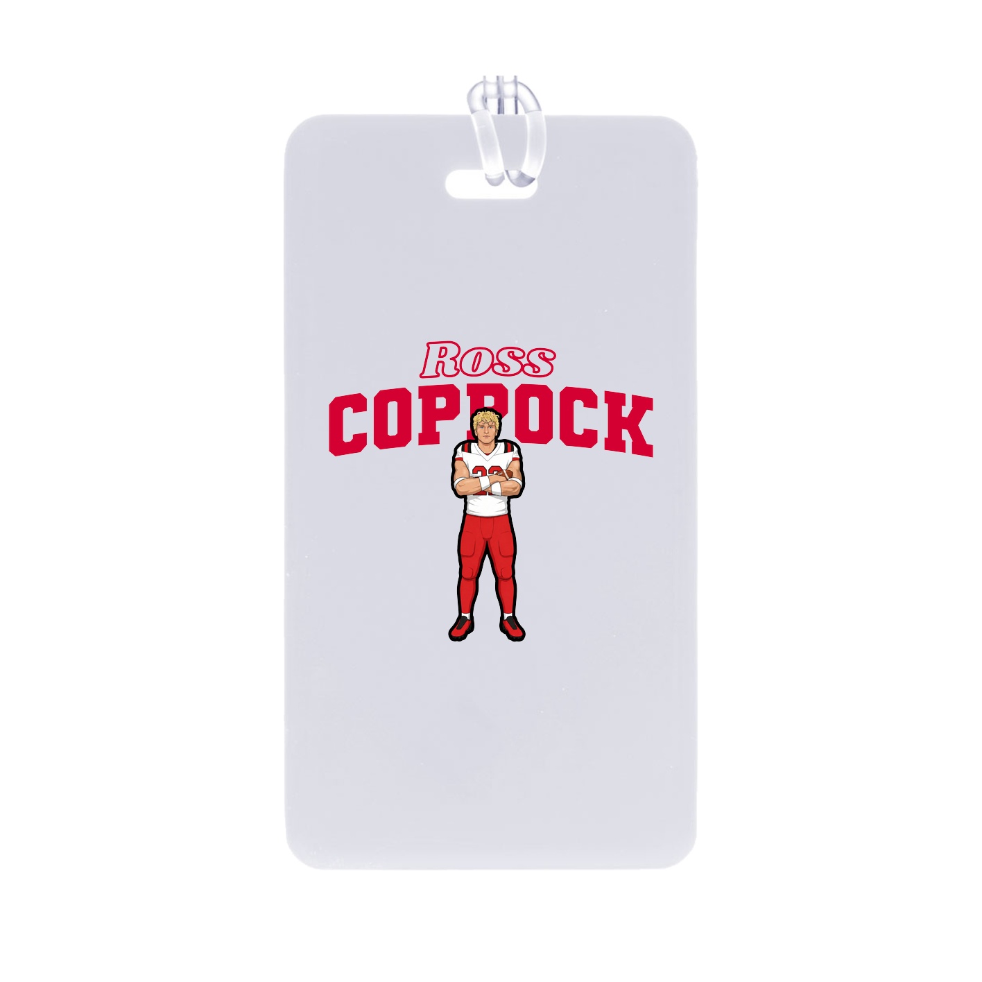 Bag Tag — Name Arch in Classic