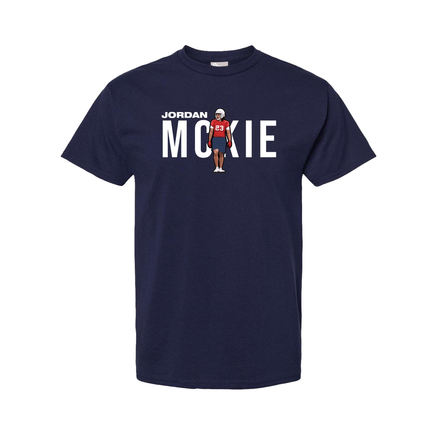 Youth Tee — Player Name in Navy