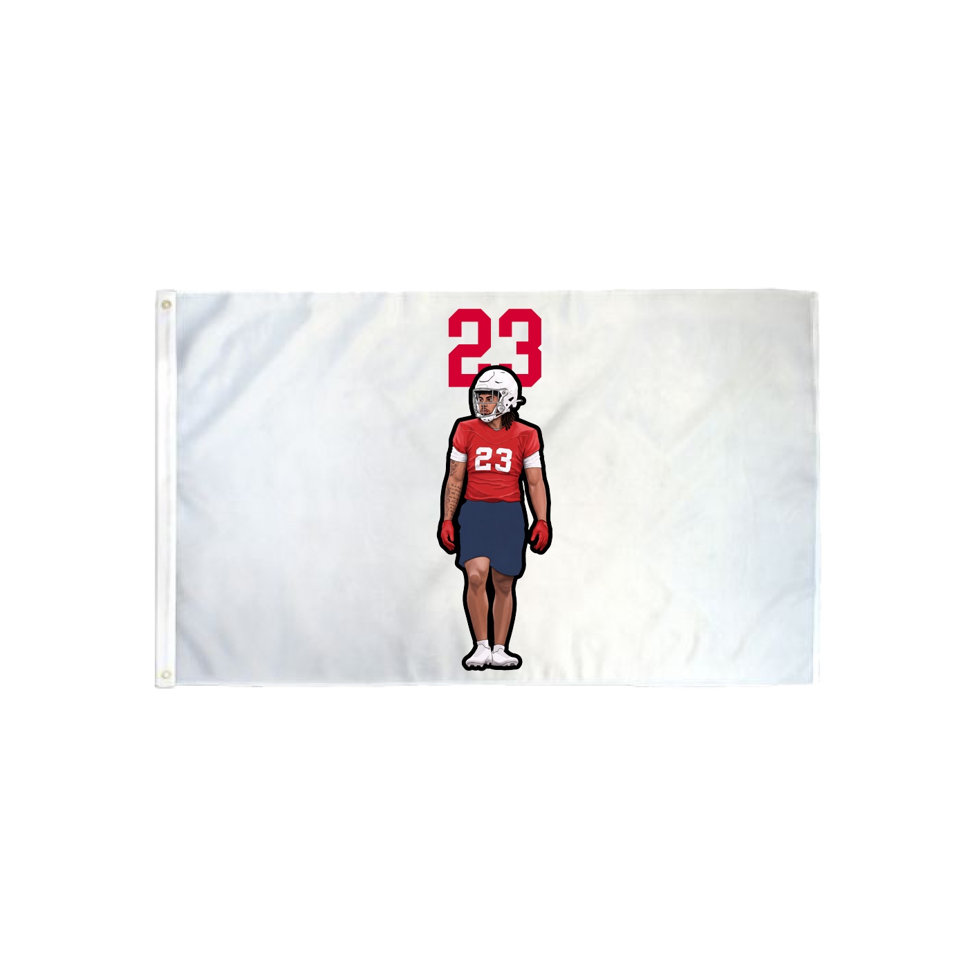 3x5 Flag — Number Top in Classic