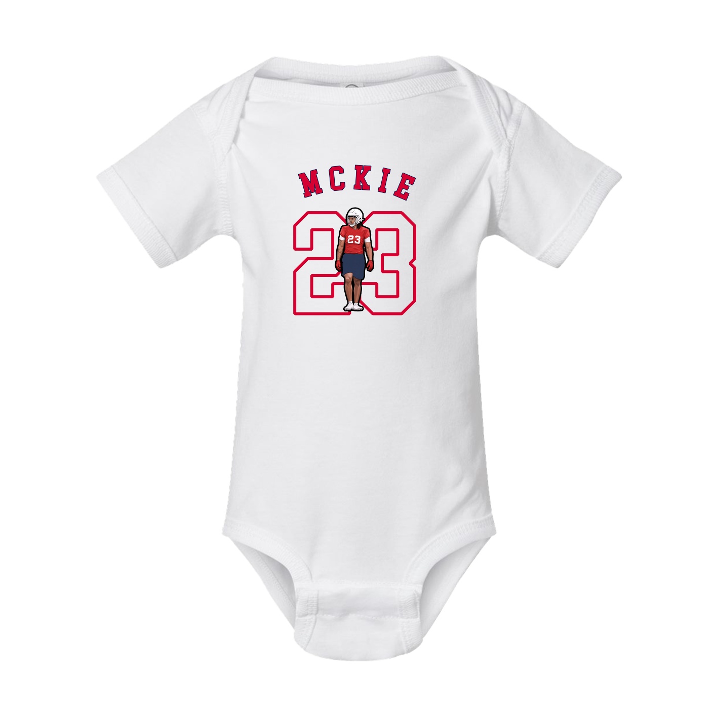 Baby Onesie — Shirsey Arch in White