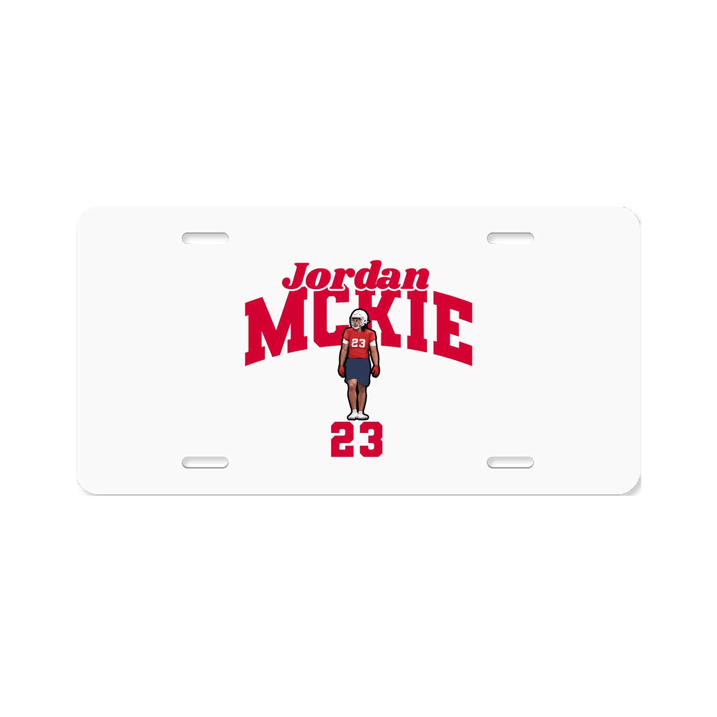 License Plate — Signature Arch in Classic