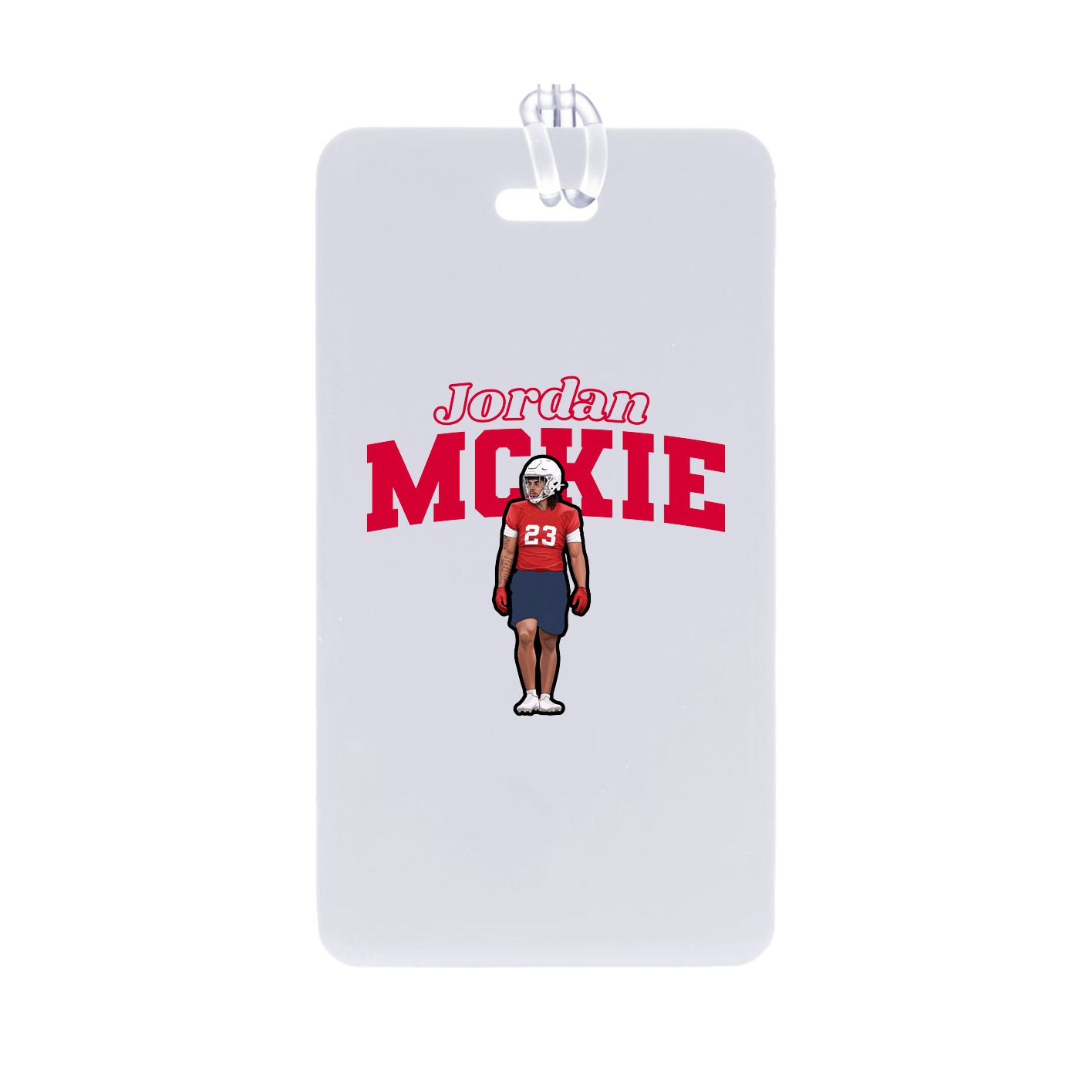 Bag Tag — Name Arch in Classic