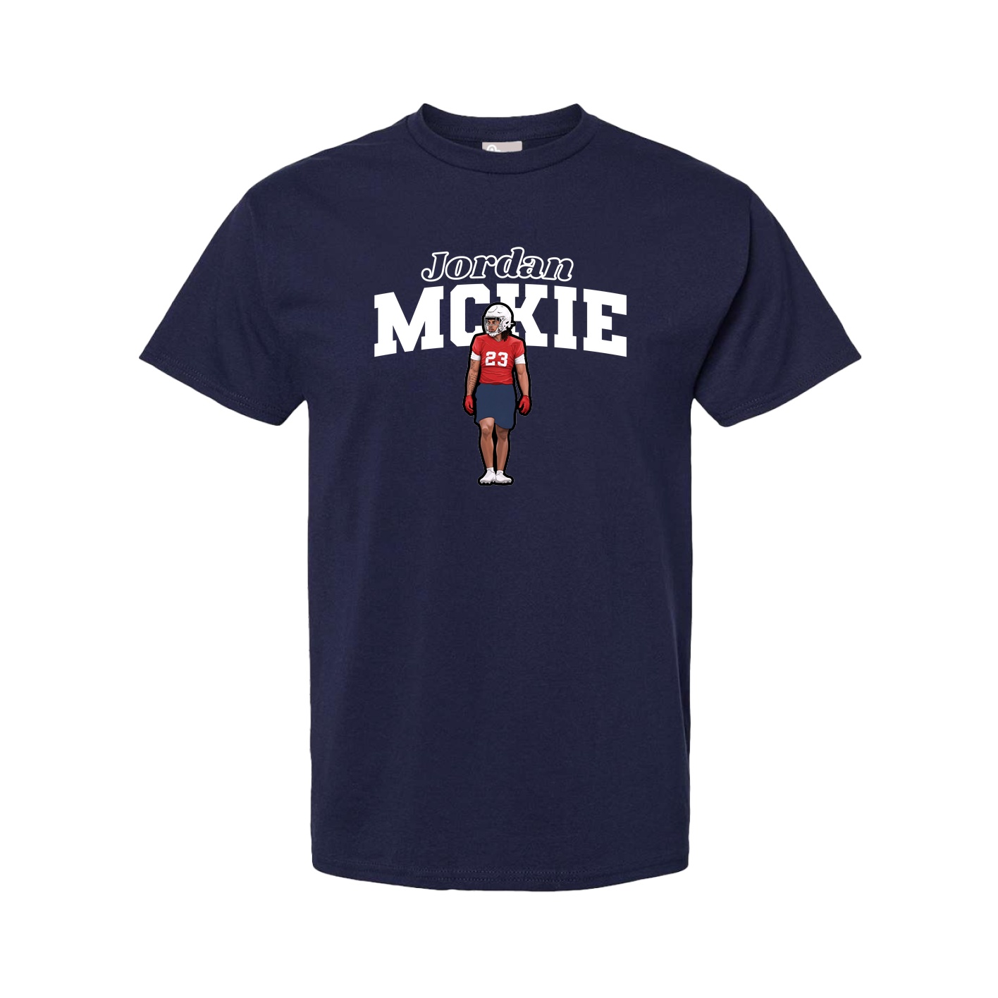 Tee — Name Arch in Navy