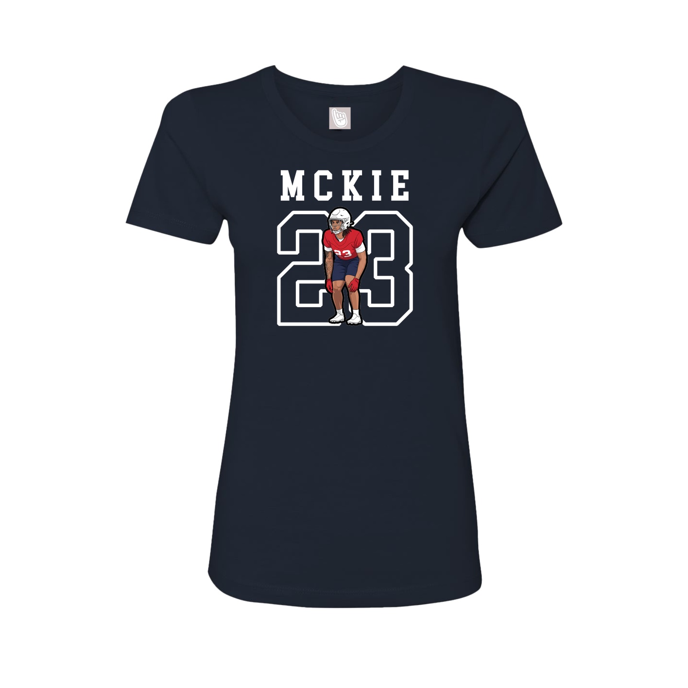 Fitted Women's Tee — Shirsey in Navy