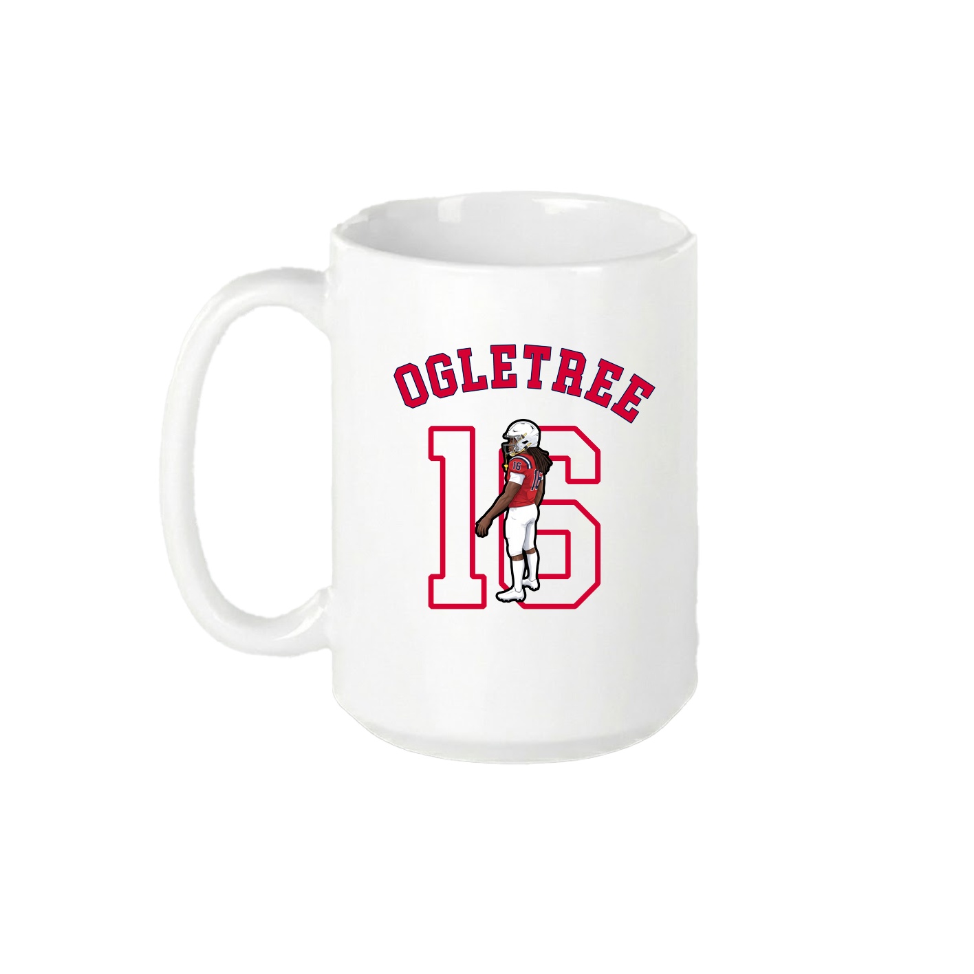 15oz Coffee Mug — Shirsey Arch in White