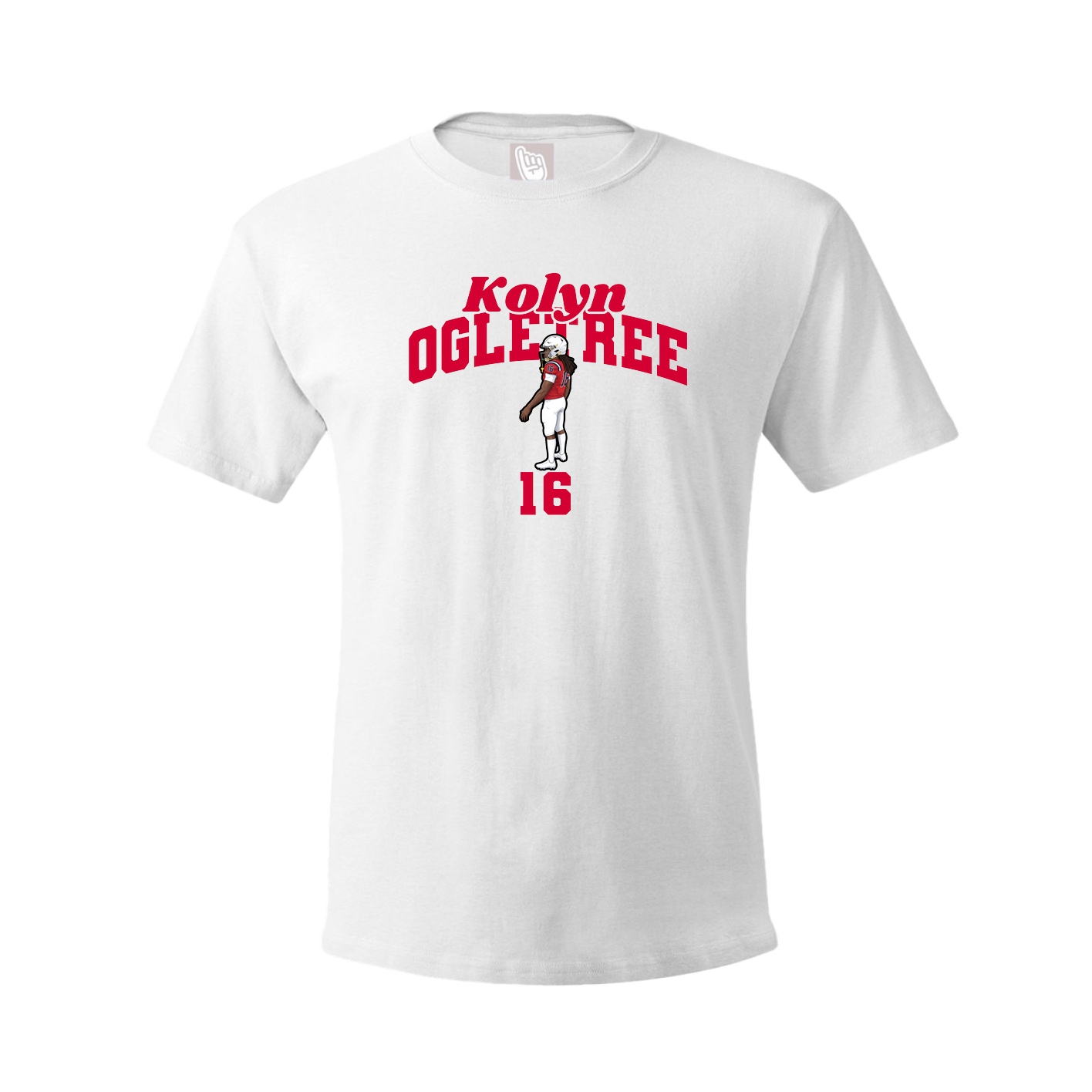 Tee — Signature Arch in White
