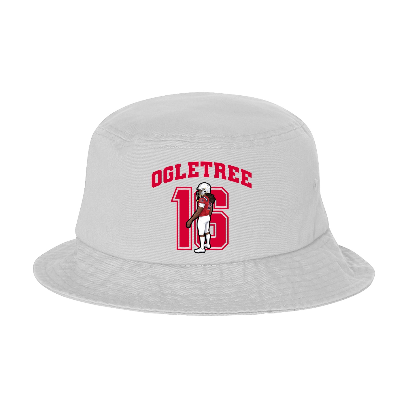 Bucket Cap — Number in White